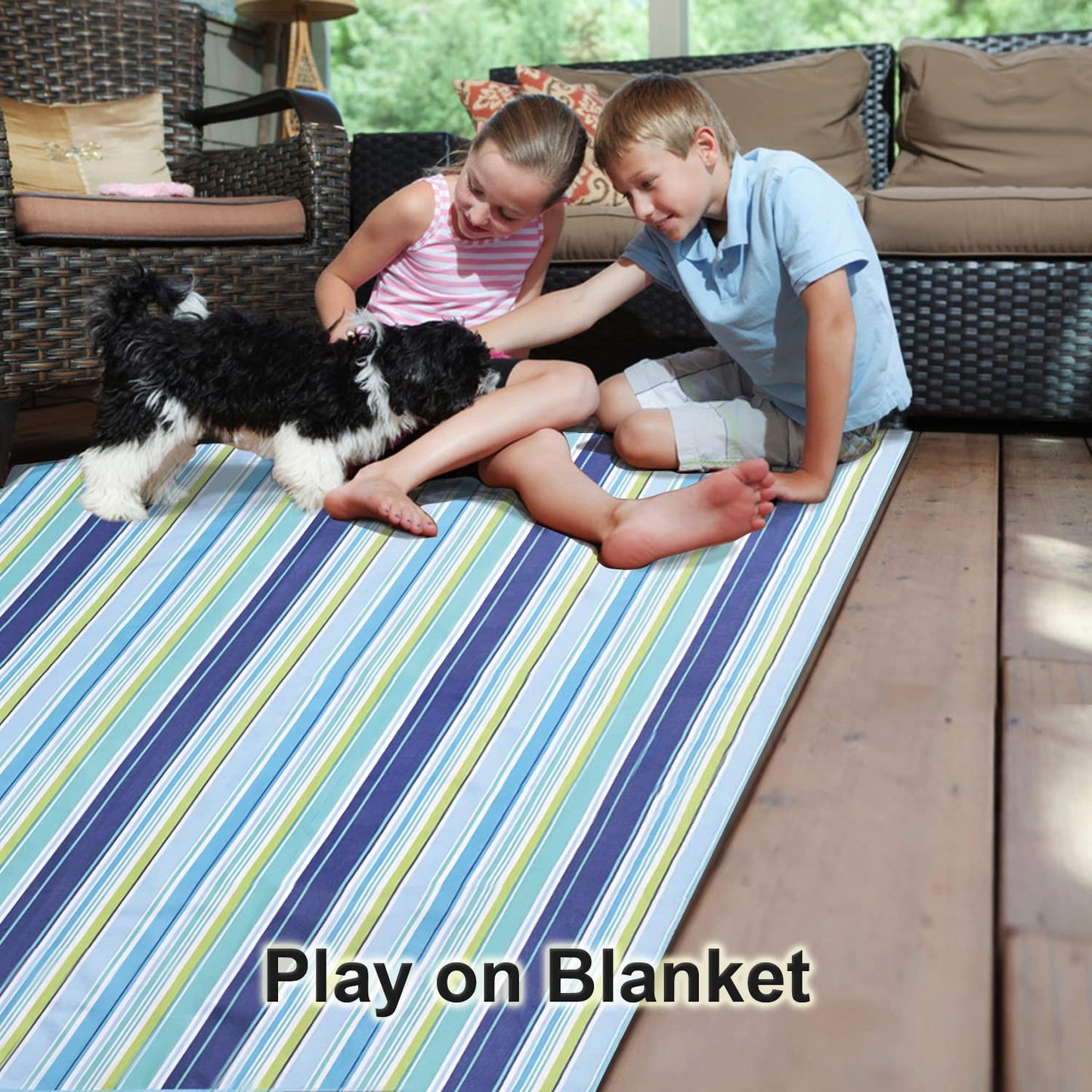 FashionLive Beach Blanket Extra Large Picnic Blankets Sandproof Waterproof Outdoor Indoor Blanket Lightweight Handy Mat Portable Beach Mat for Camping Hiking Travel Park Grass