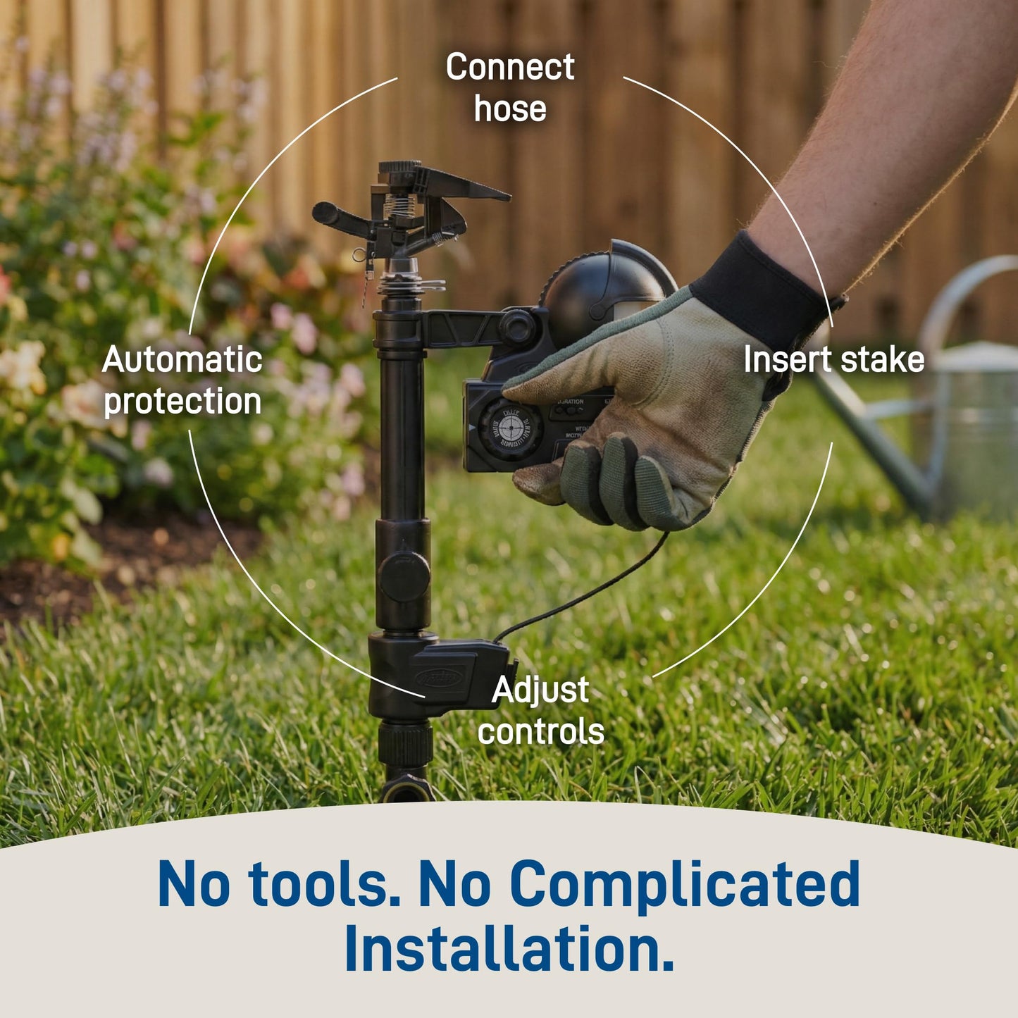 Orbit Yard Enforcer Motion-Activated Sprinkler 62100