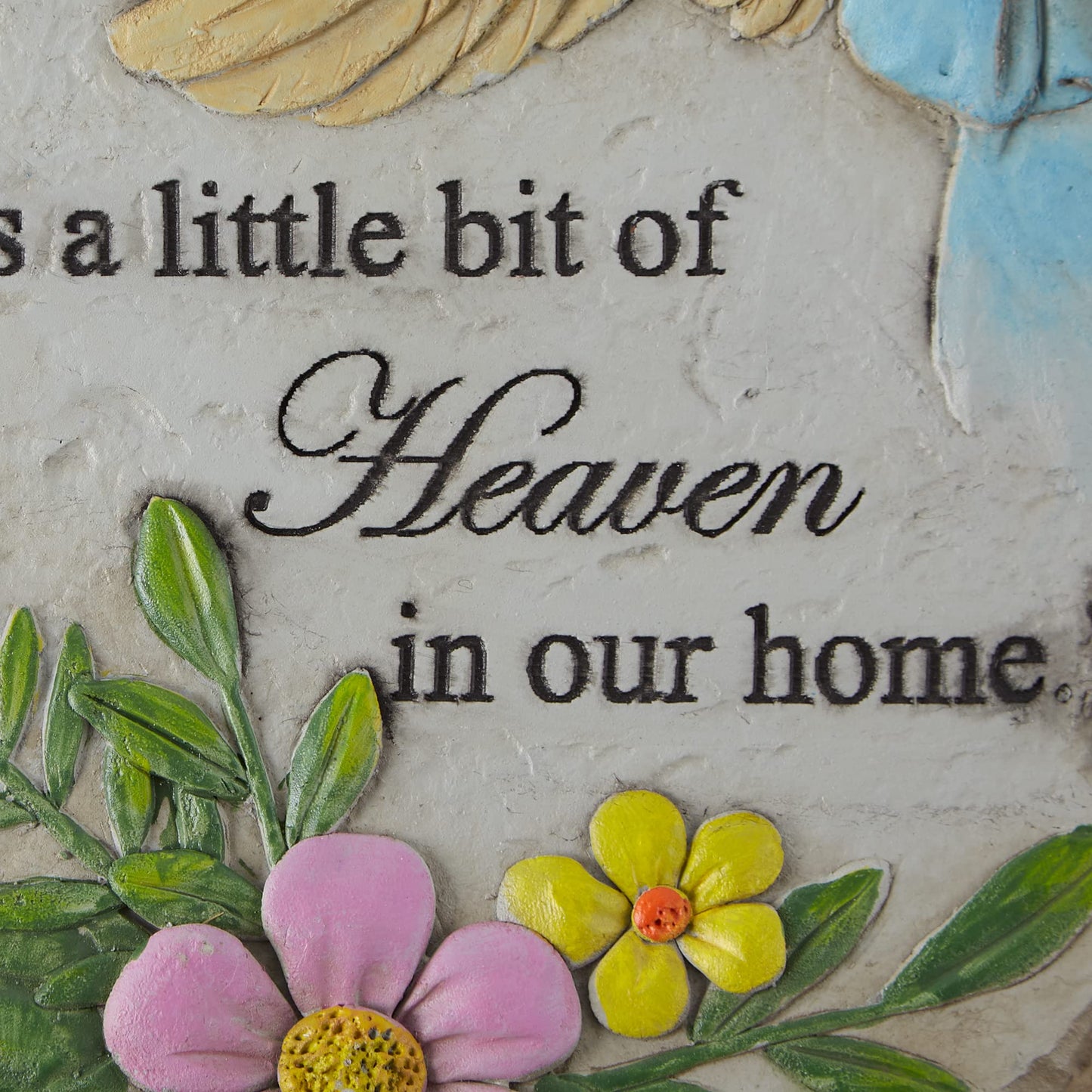 DII Memorial Stepping Stone Collection, Cement, Someone in Heaven, 9.75 Diameter