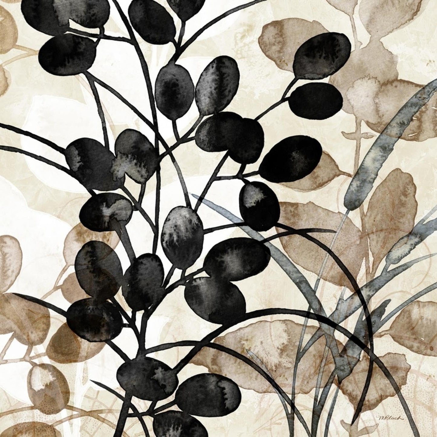 ART.COM Wall Art Print Natural Botanical 4 by Melissa Pluch, 16" x 16"