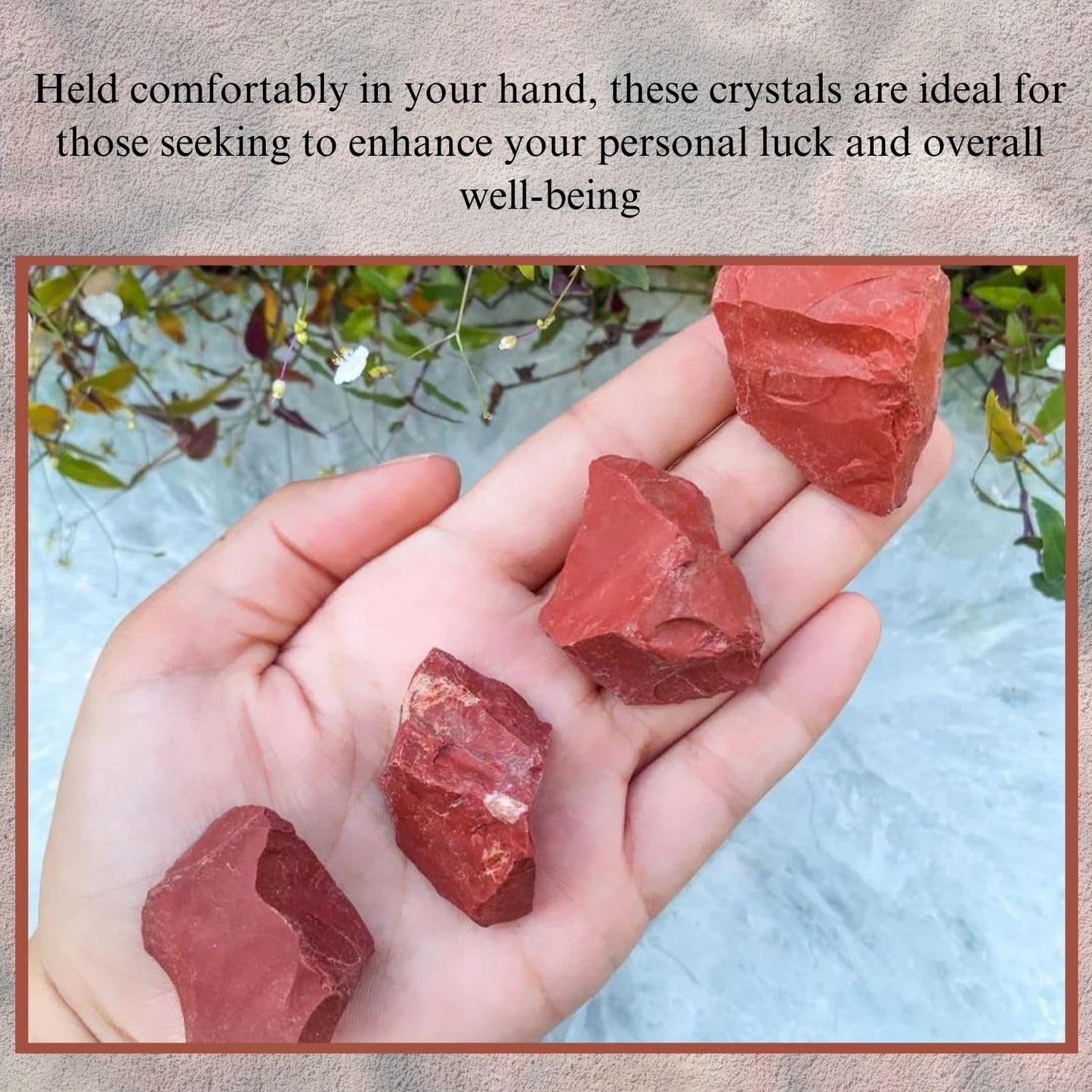 Crystals, Rocks, Crystals and Healing Stones, Witchcraft Supplies, Healing Crystals, Stones, Healing Stones, Rock Collection, Agate, Raw Stones (Red Jasper, 2 Pcs)