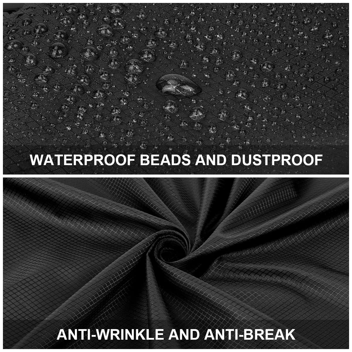 Ainiv Picnic Blanket, Mini Pocket Beach Mat 55.1 x 70.8IN (3-5 People) Foldable, Lightweight Waterproof Sand Free, Foldable Thin Ground Sheet for Outdoor Camping Hiking Travel - with Hand Strap