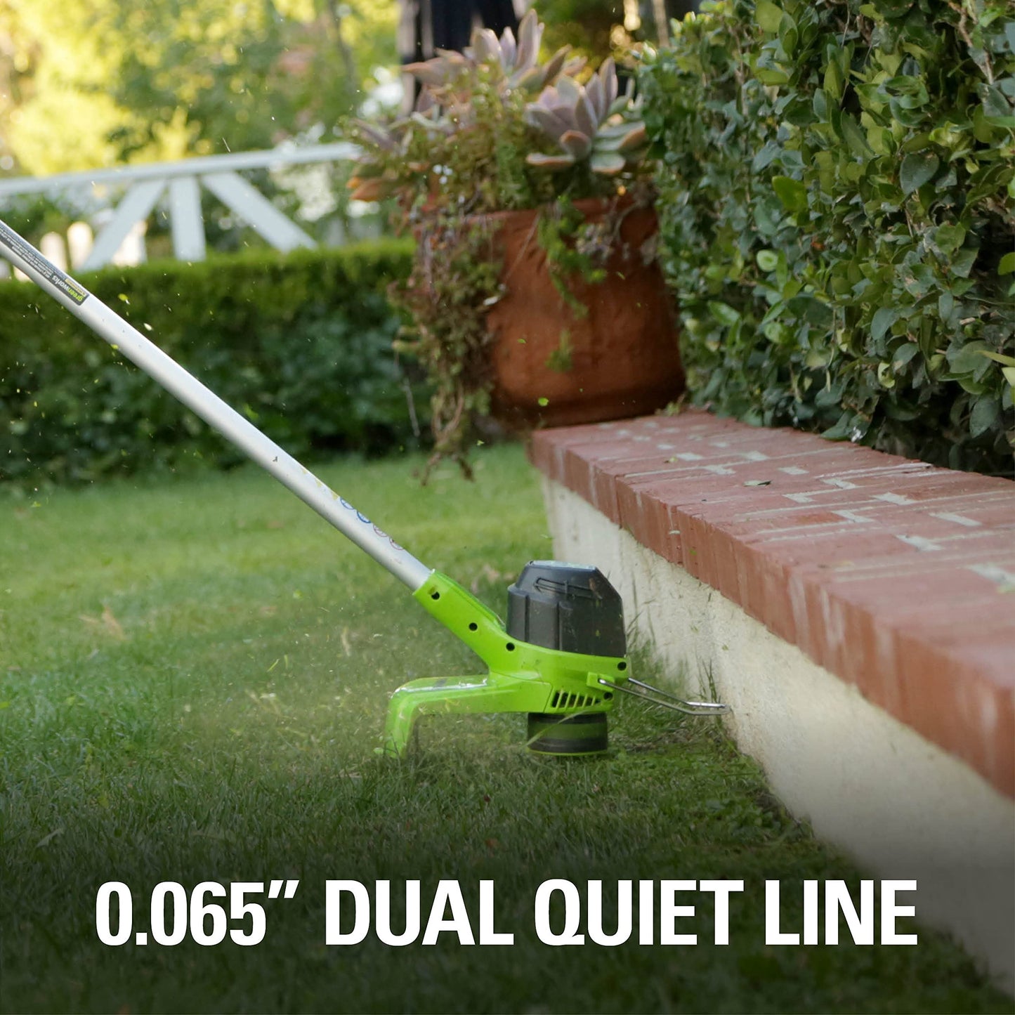 Greenworks 40V 12" Cordless String Trimmer, 0.065" Dual Line with Auto Feed, Variable Speed, Lightweight Weed Eater, 3-Year Warranty