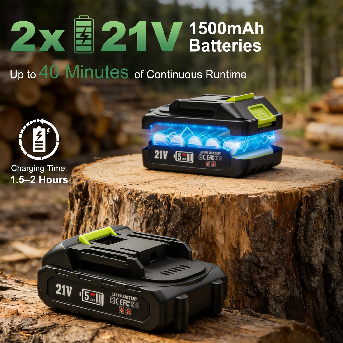 Electric Pole Saw, 6 Inch Battery Powered Tree Trimmer and Handheld Mini Chainsaw with Adjustable Extension Pole for Branch Limb Cutting,Pruning,Yard,Garden, Brushless Pole Saw