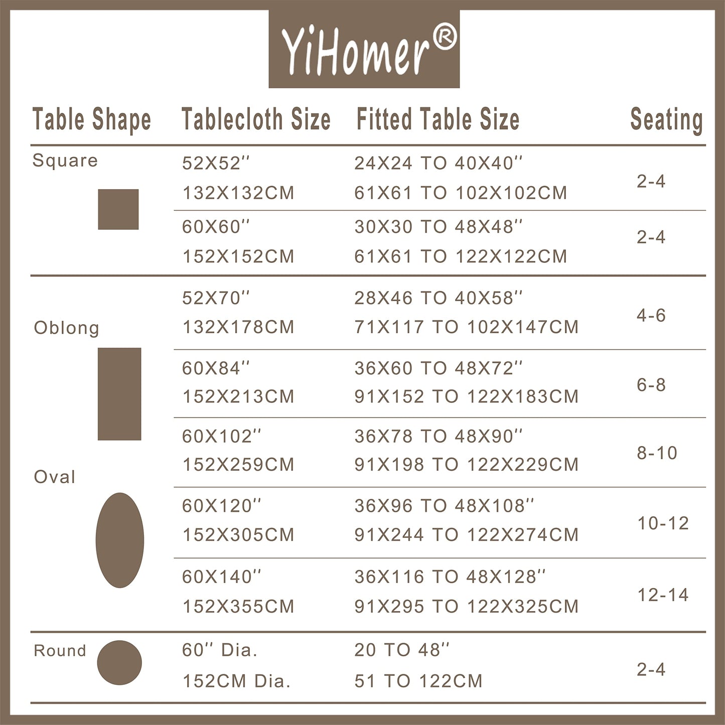 YiHomer Pastoral Rectangle Tablecloth - 60 x 120 Inch Table Cloth - Washable Table Cover with Dust-Proof Wrinkle Resistant for Restaurant, Picnic, Indoor and Outdoor Dining, Floral (Dark Blue)