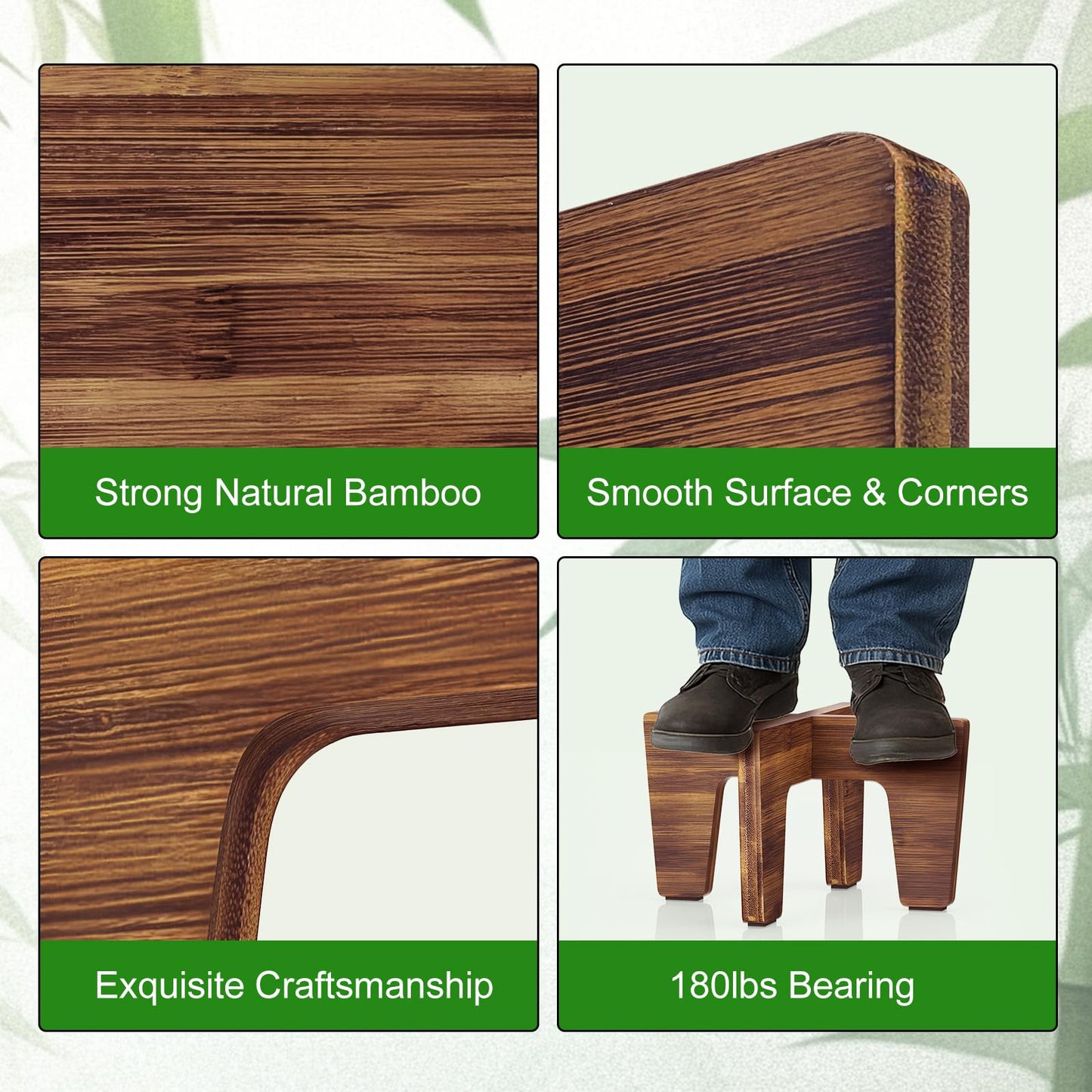 Plant Stand Indoor Outdoor, Plant Holder Sturdy Single Flower Pot Stand Planter Stand Stool Display Decorative for Desktop Counter Room (Brown 10")
