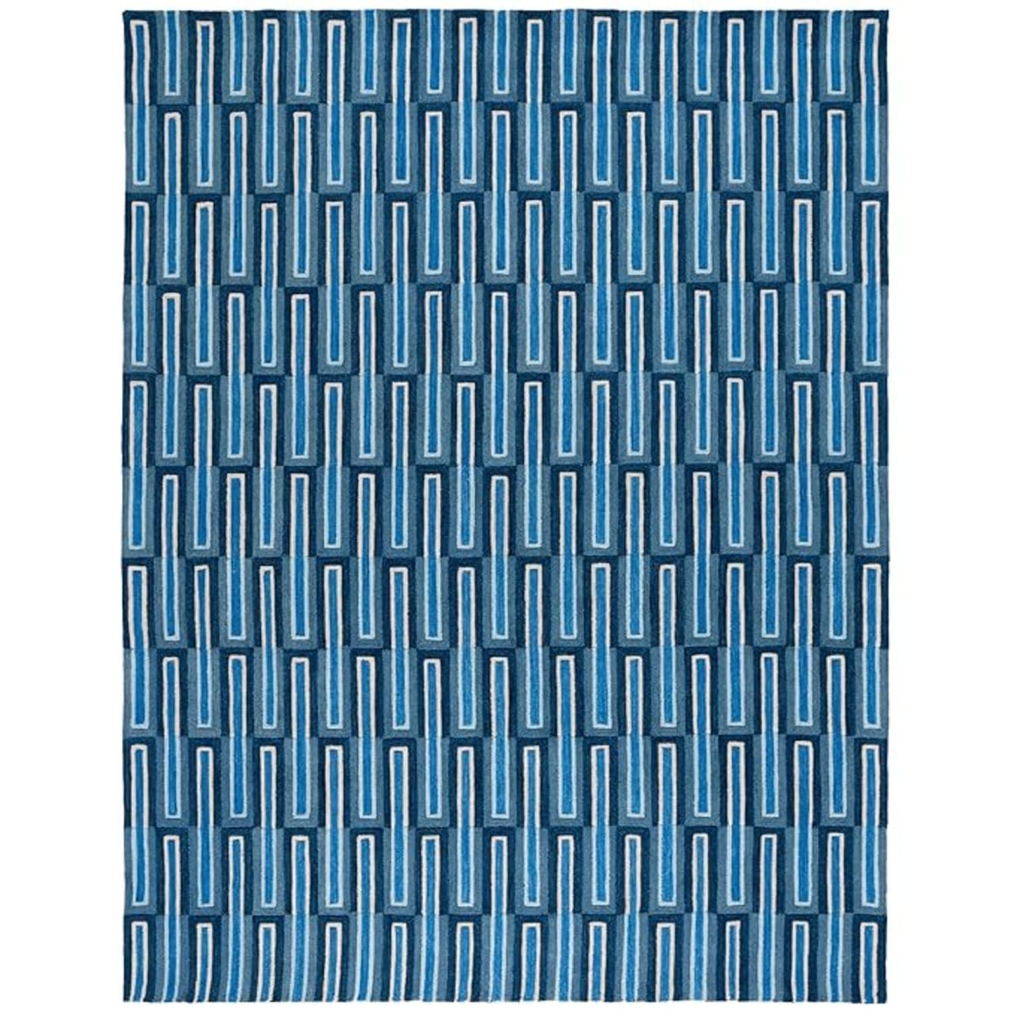TTC THREAD & TEXTURE CARPET Hand Tufted Area Rug Soft Wool Carpet with Cotton Backing Elegant Home & Office Floor Décor Weight- (9 Pound) 3' x 5' (Rectangular) Blue1