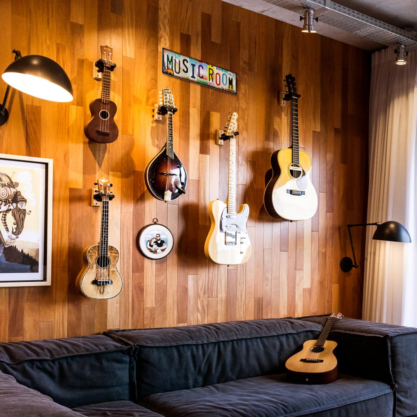 Music Gifts Posters Room Decor Y2K– Country Music Band Vinyl Merch Wall Street Signs for Bedroom – Grunge Aesthetic Rock Musical Wall Art & Guitar Accessories