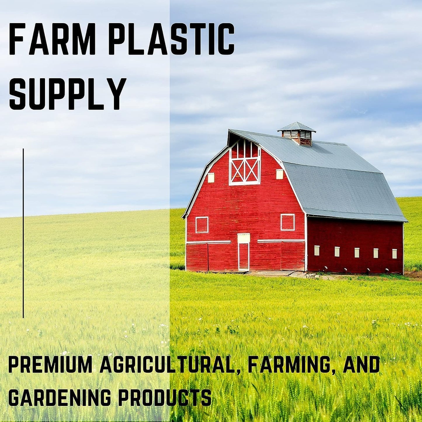 Farm Plastic Supply - Shade Cloth with Grommets - 80% - Mesh Fabric for Fence Privacy Screen, Garden Shade, Mesh Fence Screening, Shade Cloth Rolls, Wind Screen (6' x 10')