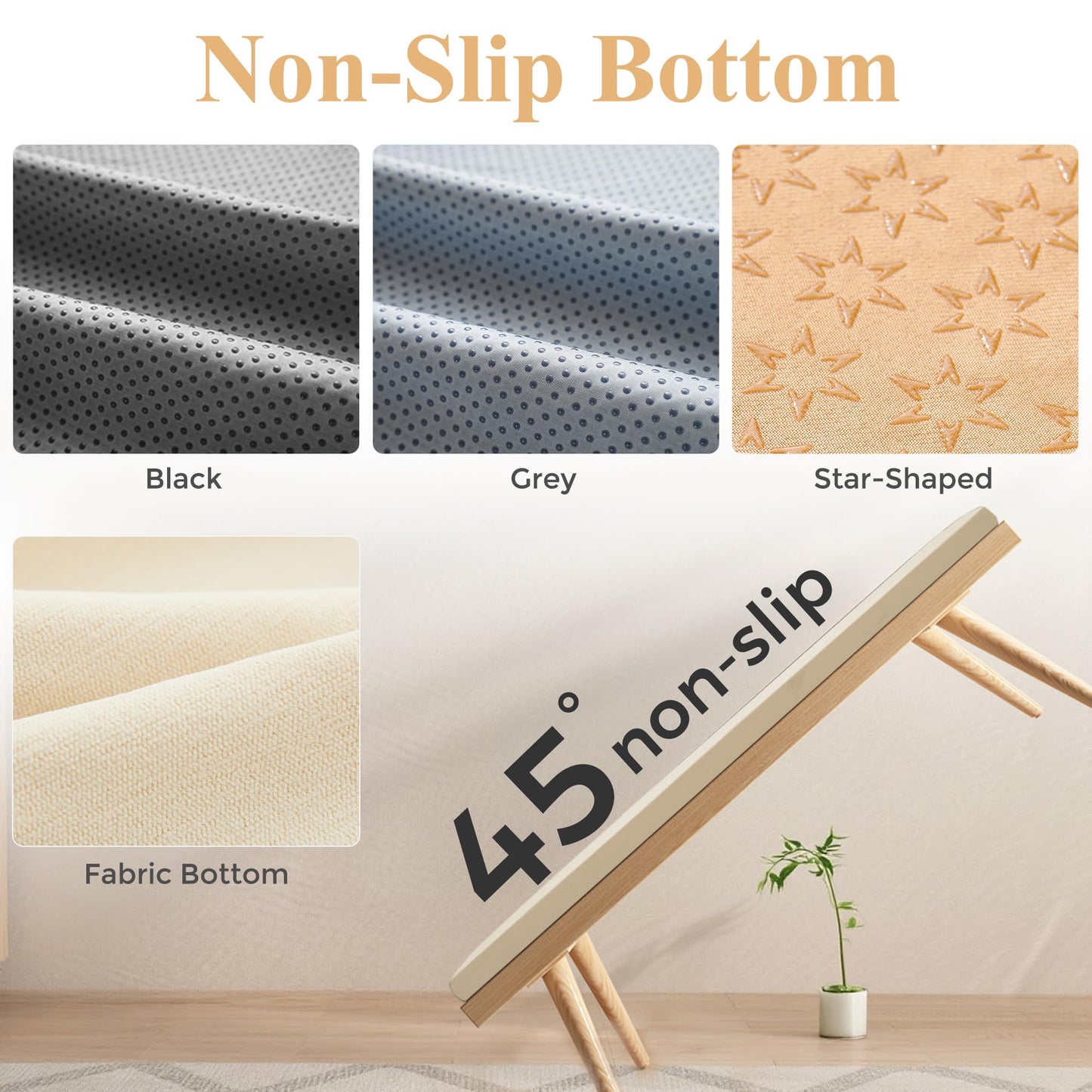 Waterproof Custom Size Bench Cushions for Indoor Outdoor Furniture, Bay Window Seat Cushions Indoor, Custom Cushions for Breakfast/Reading Bench Nook/Dining Entryway Mudroom Bench, Anti-Slip/Scratch