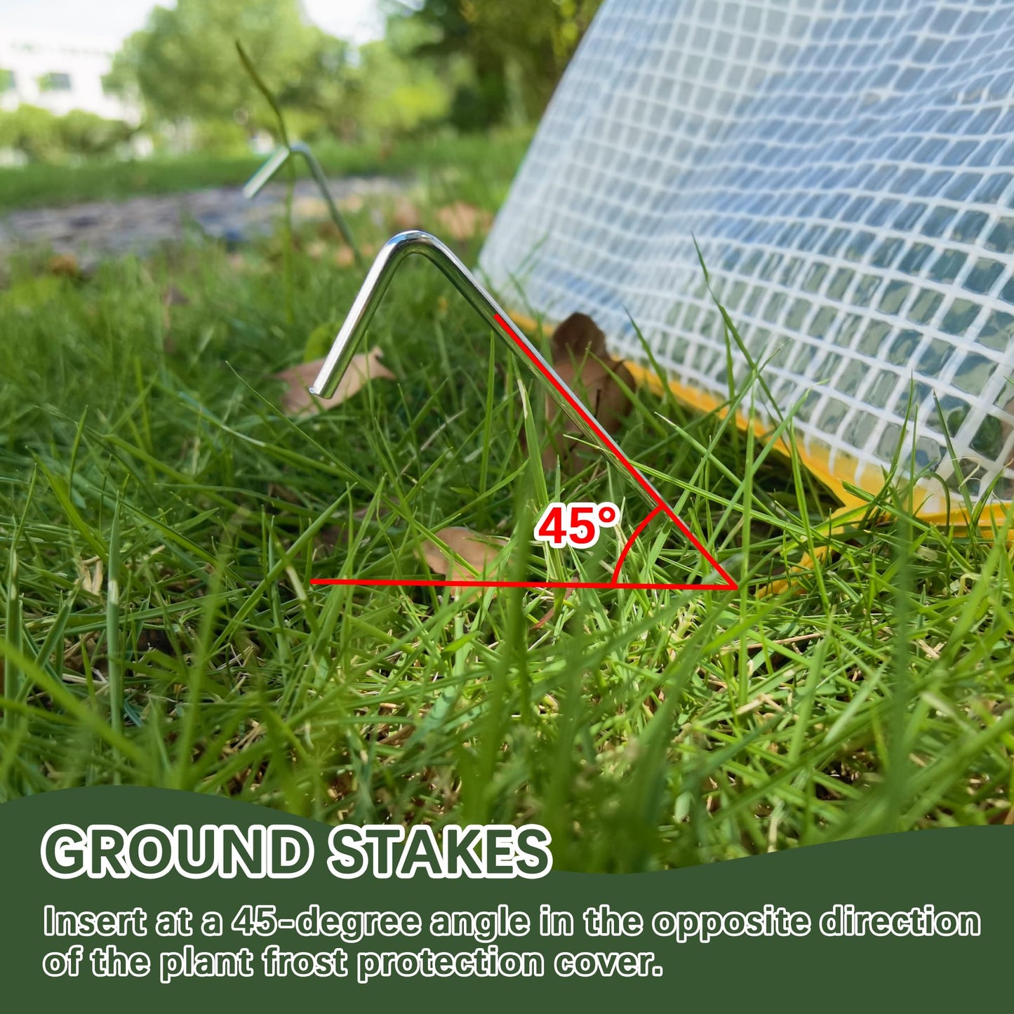 47.2" *14.6" *13.4" Foldable Garden Accelerator Plants Cover Freeze Protection for Raised Bed, Mini Greenhouse Cover with Two Air Hole, Frost Cover for Plant Vegetable Seedling Protector