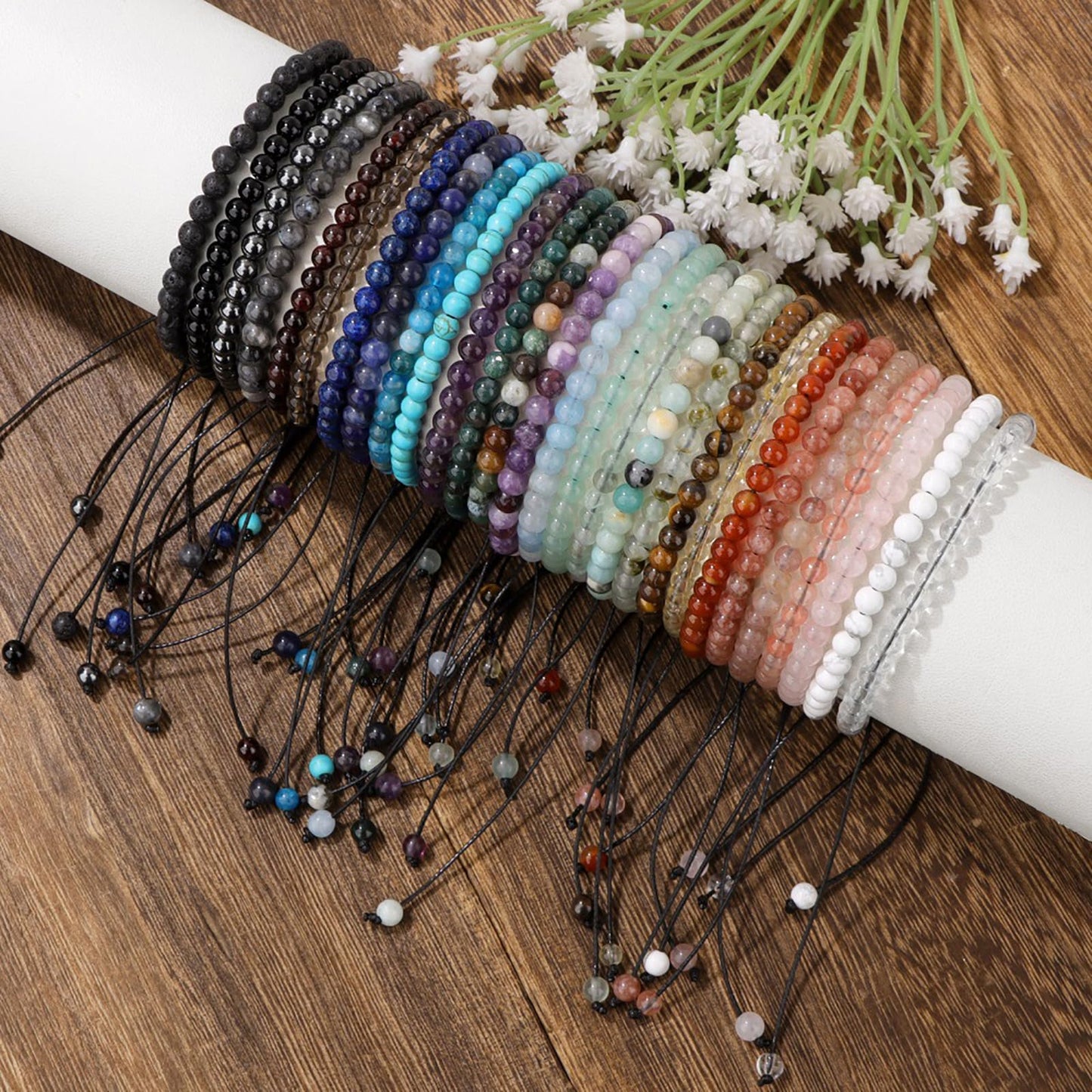 Lit Wall Tiger Eye Anklets for Women Beach Boho Ankle Waterproof Tiger Eye Anklet Bracelets Adjustable Beaded Ankle Bracelet Plus Size Anklets Gemstone Anklet Jewelry Gift for Her