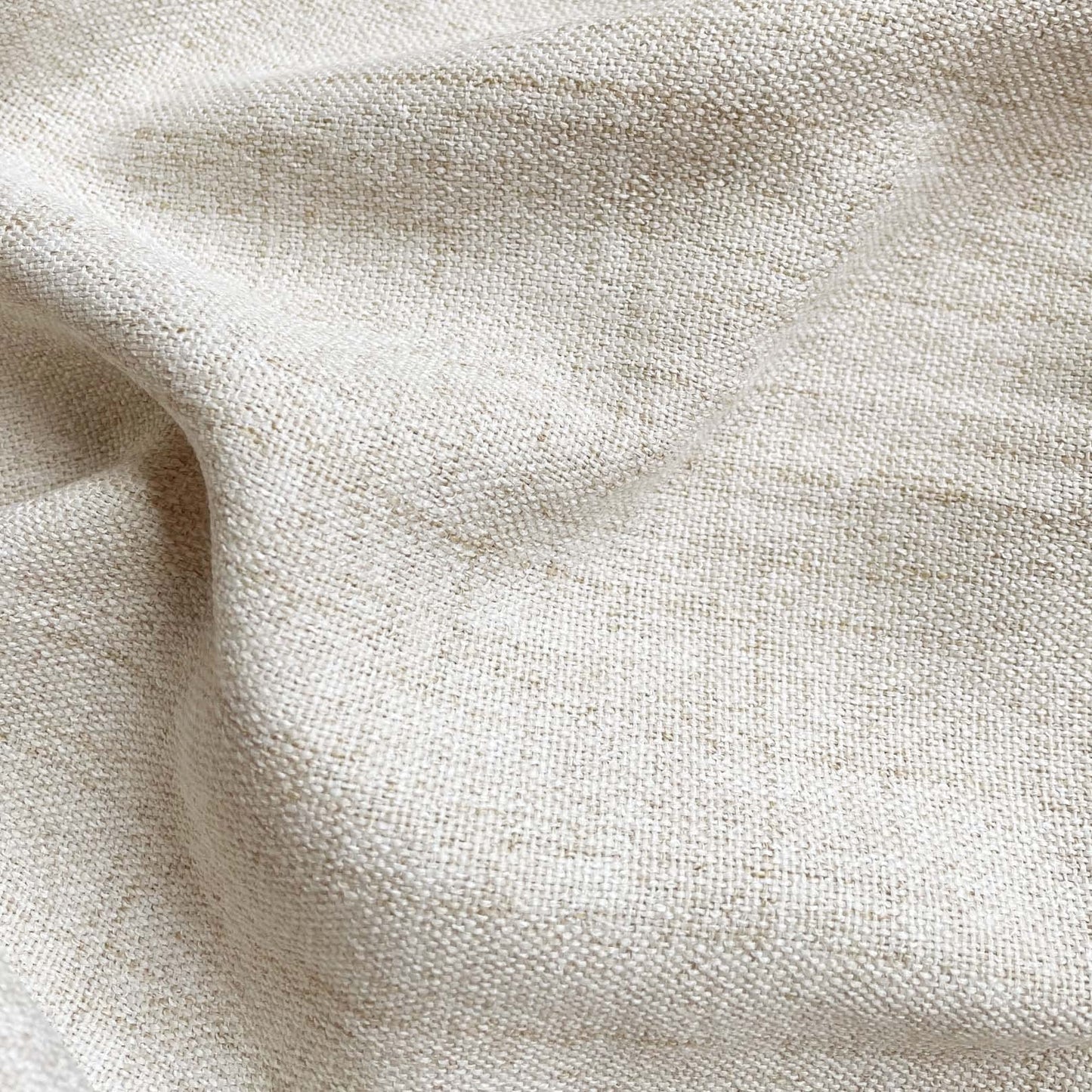 2 Pack Faux Linen Valance for Windows Kitchen Living Room Valances Rod Pocket Farmhouse Country Rustic Bathroom Small Window Treatment (54x15 inch, Natural)
