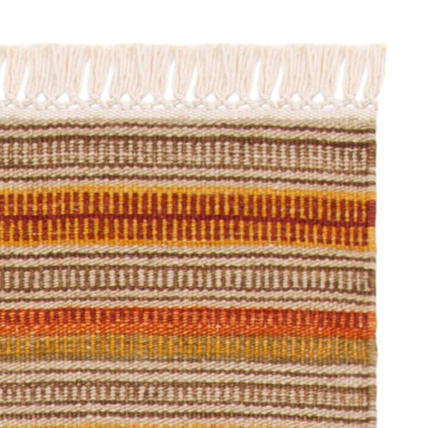 SAFAVIEH Kilim Collection Accent Rug - 2' x 3', Red & Multi, Handmade Southwestern Tribal Wool, Ideal for High Traffic Areas in Entryway, Living Room, Bedroom (NVK177A)