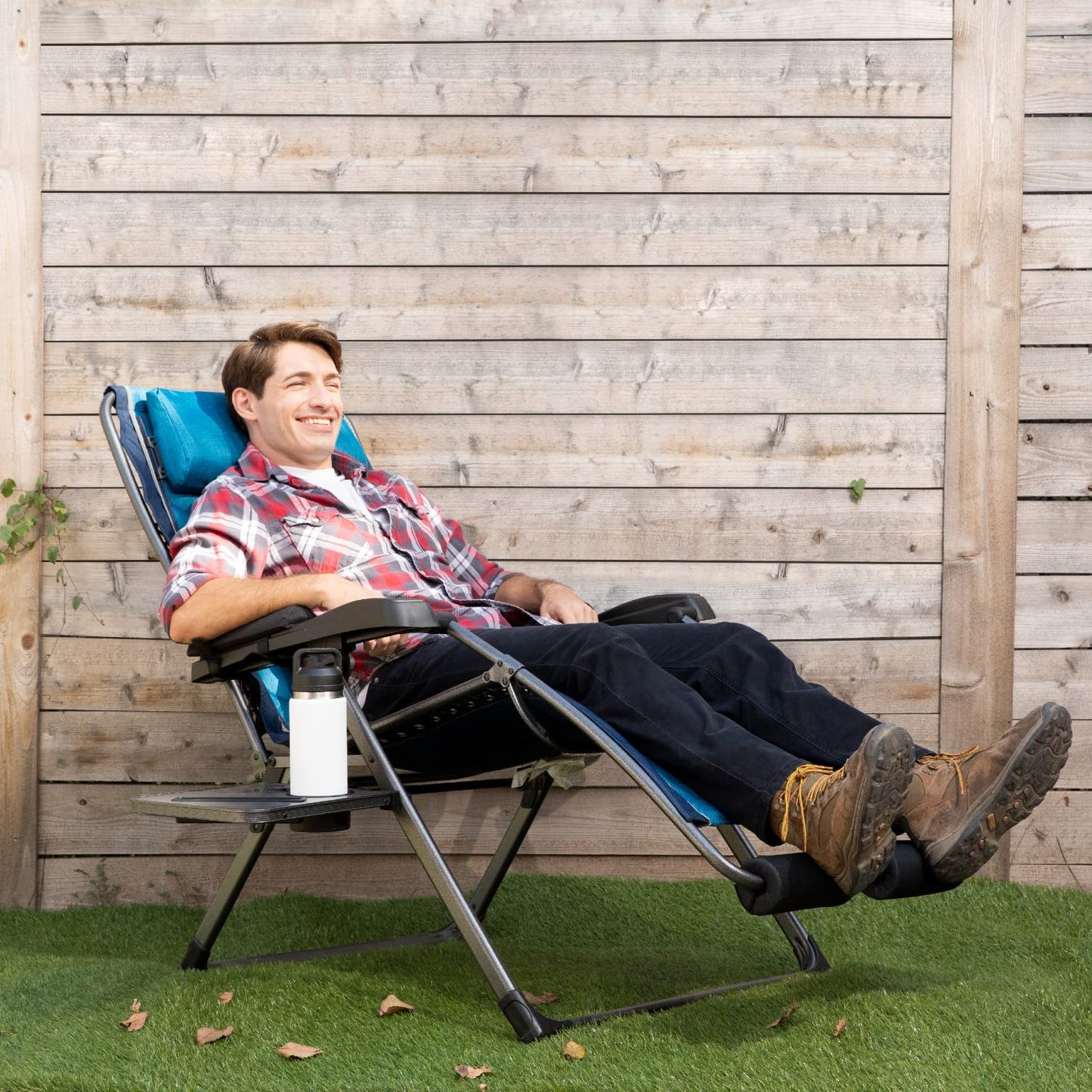 The Original Zero Gravity Chair Cushion for Foot Rest Allows You to Relax in Total Comfort – Great for Antigravity Outdoor Recliner, Folding Camping Chair with Foot Rest – Split, 2 x 8