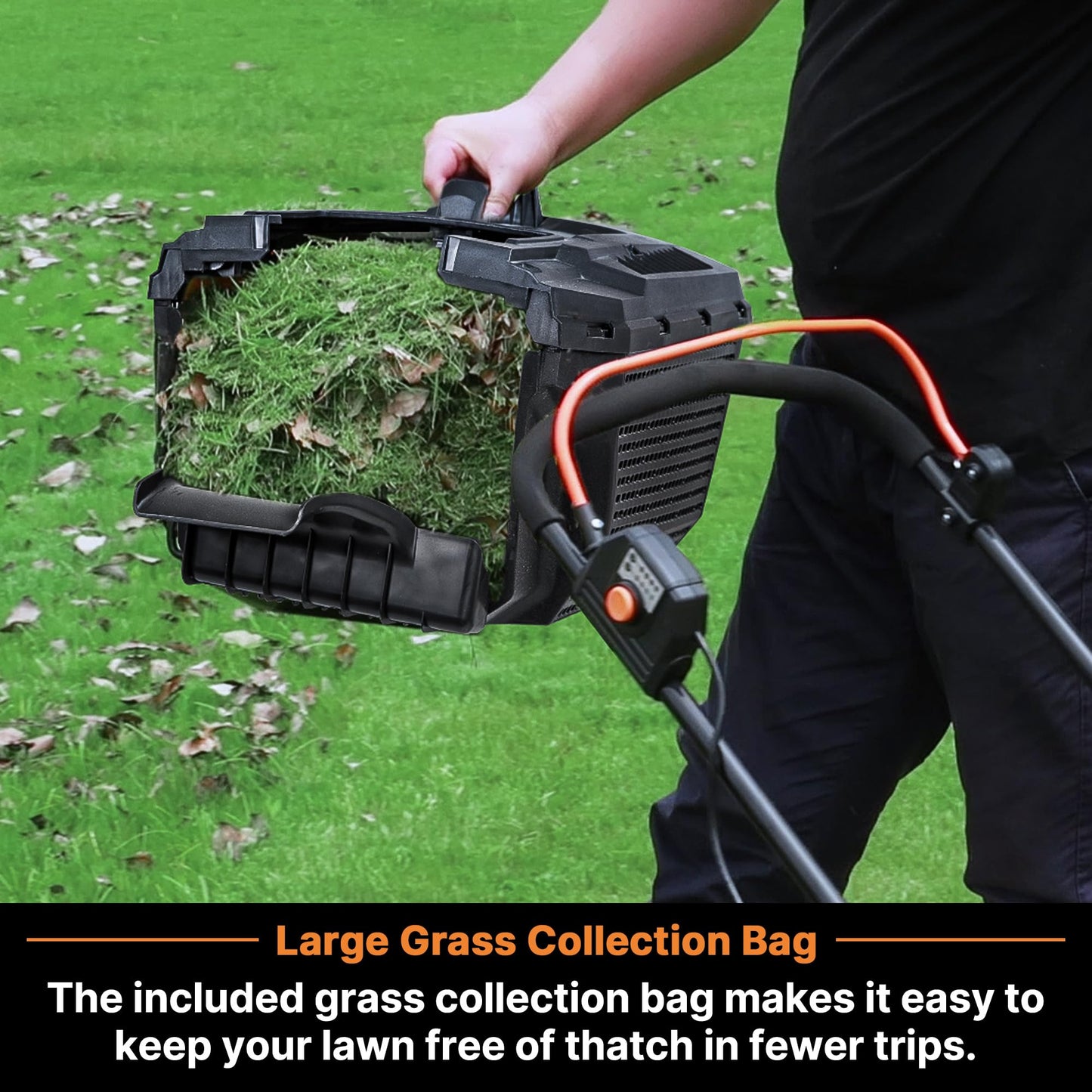 LawnMaster CLM2413A Cordless 13-Inch Lawn Mower 24V Max with 2X4.0Ah Battery and a Charger