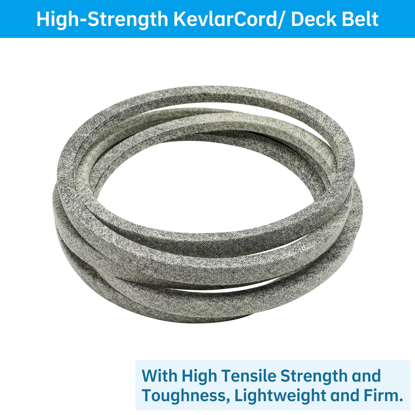 144959 Deck Belt for Craftsman 42 Inch 532144959 DLT3000 Husqvarna LT150 YT42LS YTH20B42T YTH1842 Poulan AYP LT3000 Lawn Mower Replaces 138255 532144959 532138255 (1/2'' x 95'')