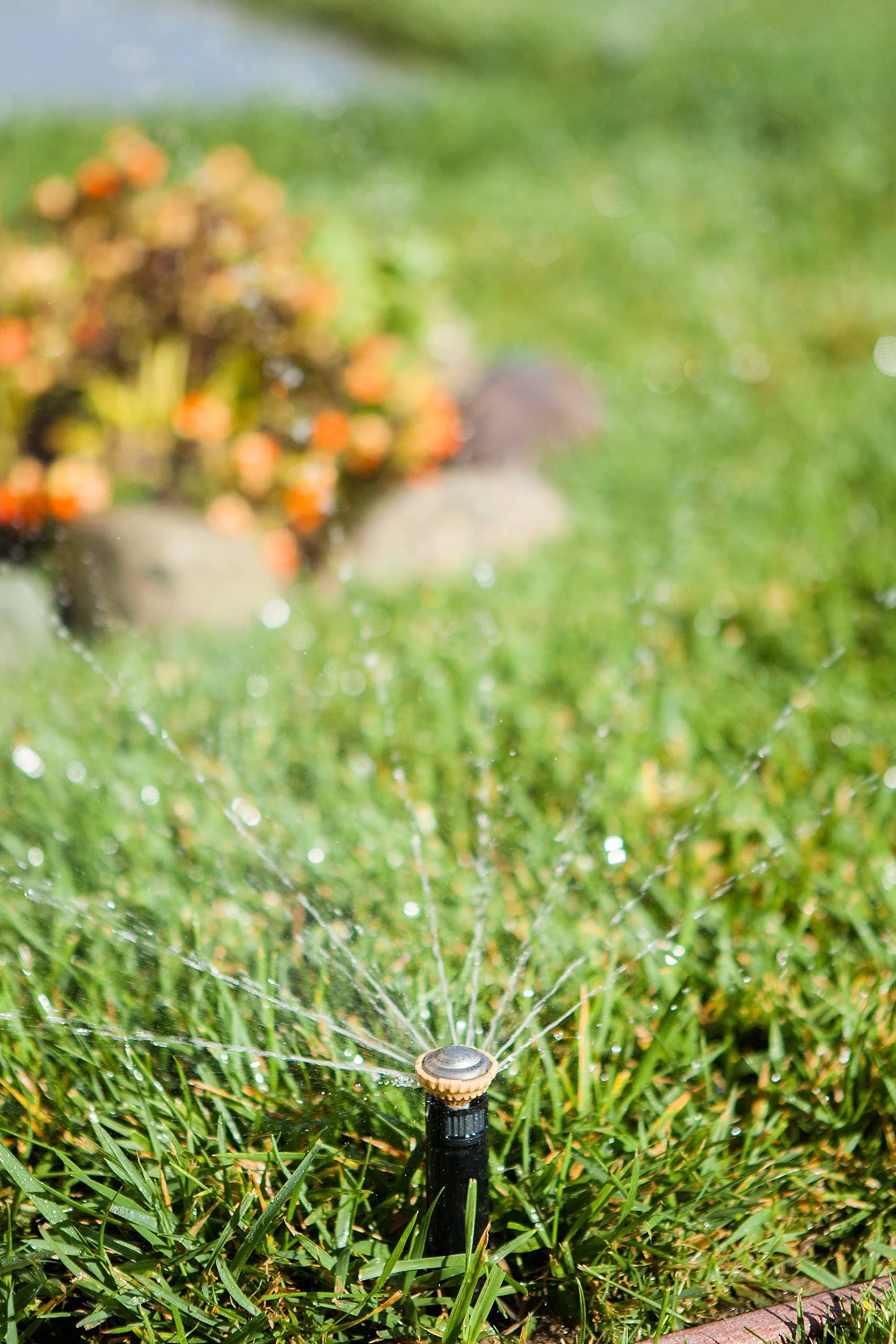 Rain Bird 8SAPROPR Pressure Regulating (PRS) High-Efficiency Pro Rotary Sprinkler, Hand Adjustable 45° - 270° Pattern, 8' - 14' Spray Distance, 4" Pop-up Height