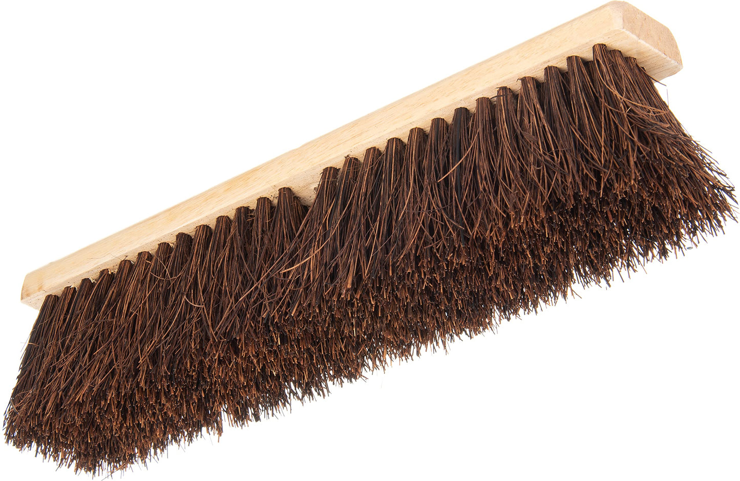 SPARTA Flo-Pac Garage Sweep with Palmyra Bristles, Heavy Duty Broom Head for Indoor and Outdoor Use on Rough Surfaces, 18" Long, 1 Count, Natural