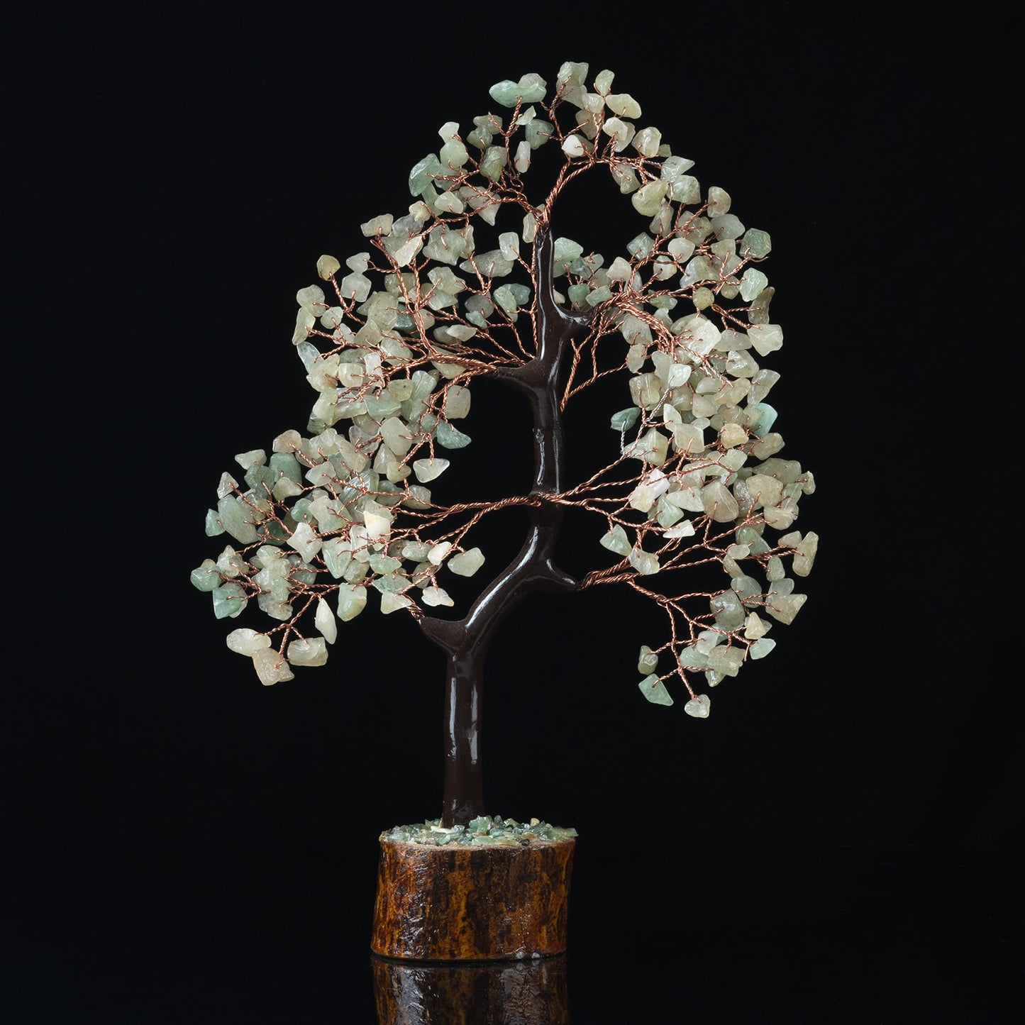 Crocon® Green Jade Crystals Tree of Life, Birthday Gifts for Women, Men & Friends, Crystals and Healing Stones, Home Decor, Money Tree, Women Gift Ideas, House Warming Gifts New Home for Mom & Sister