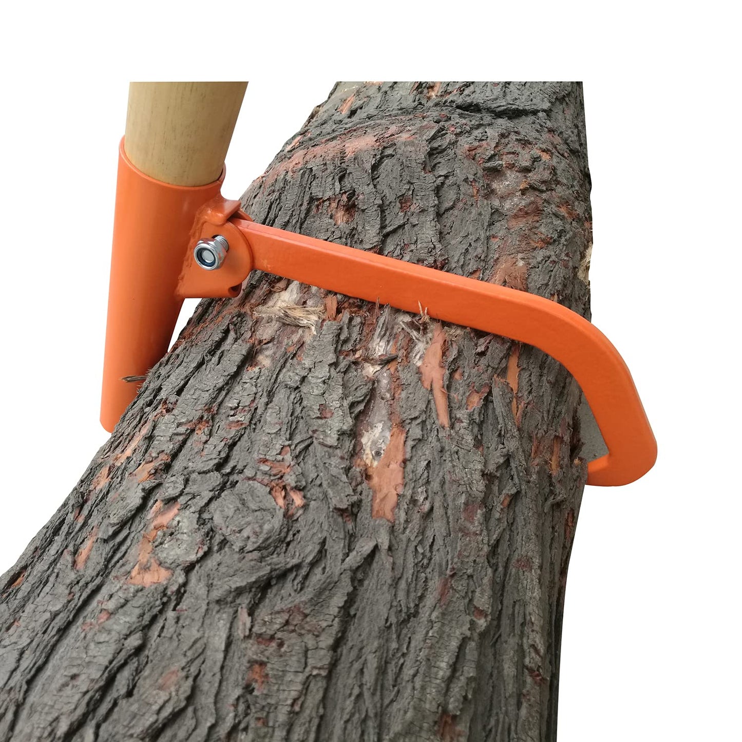 OAOLOWF 58" Log Peavy - Cant Hook - Peavey Point - 58" Heavy Logging Tool Log Roller Tool Hard Wood Handle - Retractable 16 Inch Opening Felling Log Roller Tool
