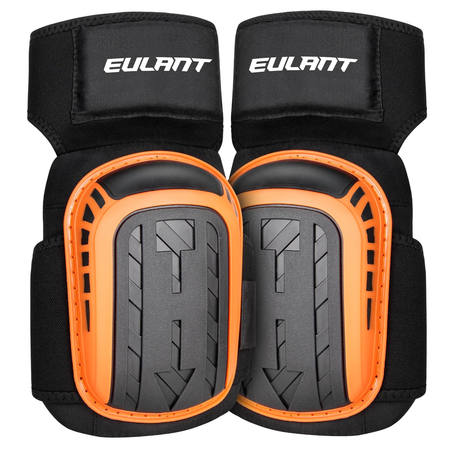 EULANT Construction Knee Pads for Work-Heavy Duty Support Anti-slip Foam Knee Pads for Construction Gardening Flooring Strong Stretchable Straps