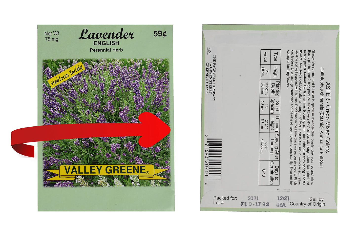 Set of 100 Assorted Valley Green Flower Seed Packets! Flower Seeds in Bulk - 20+ Varieties Included