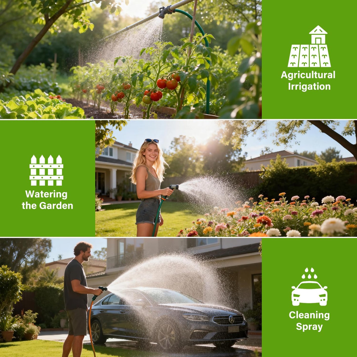Curety Sprinkler Timer for Garden Hose, Irrigation Water Timer with Rain Delay, Automatic Manual Watering for Lawn Yard Outdoor Drip Irrigation System