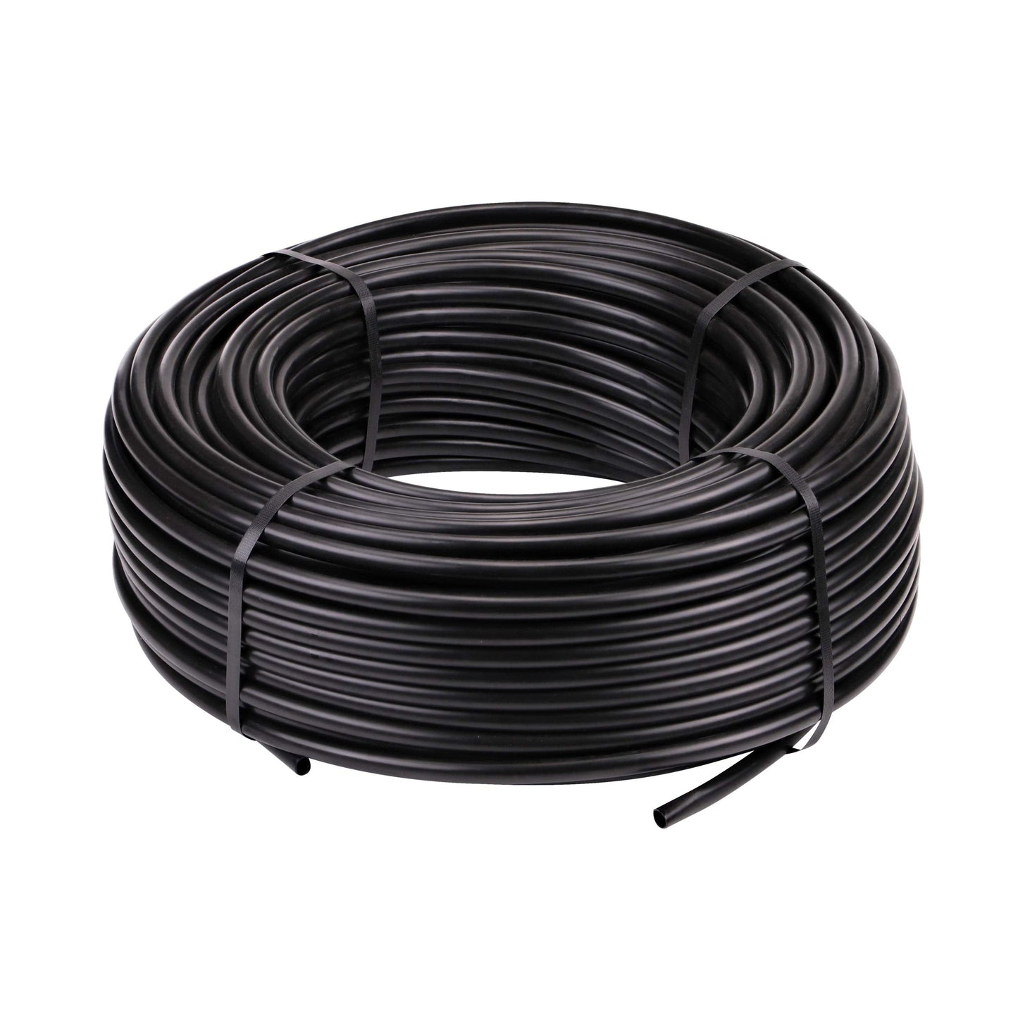 Raindrip 052050 1/2-Inch Drip Irrigation Supply Tubing, 500-Foot, for Irrigation Drippers,Drip Emitters, Irrigation Parts, and Drip Systems, Black Polyethylene