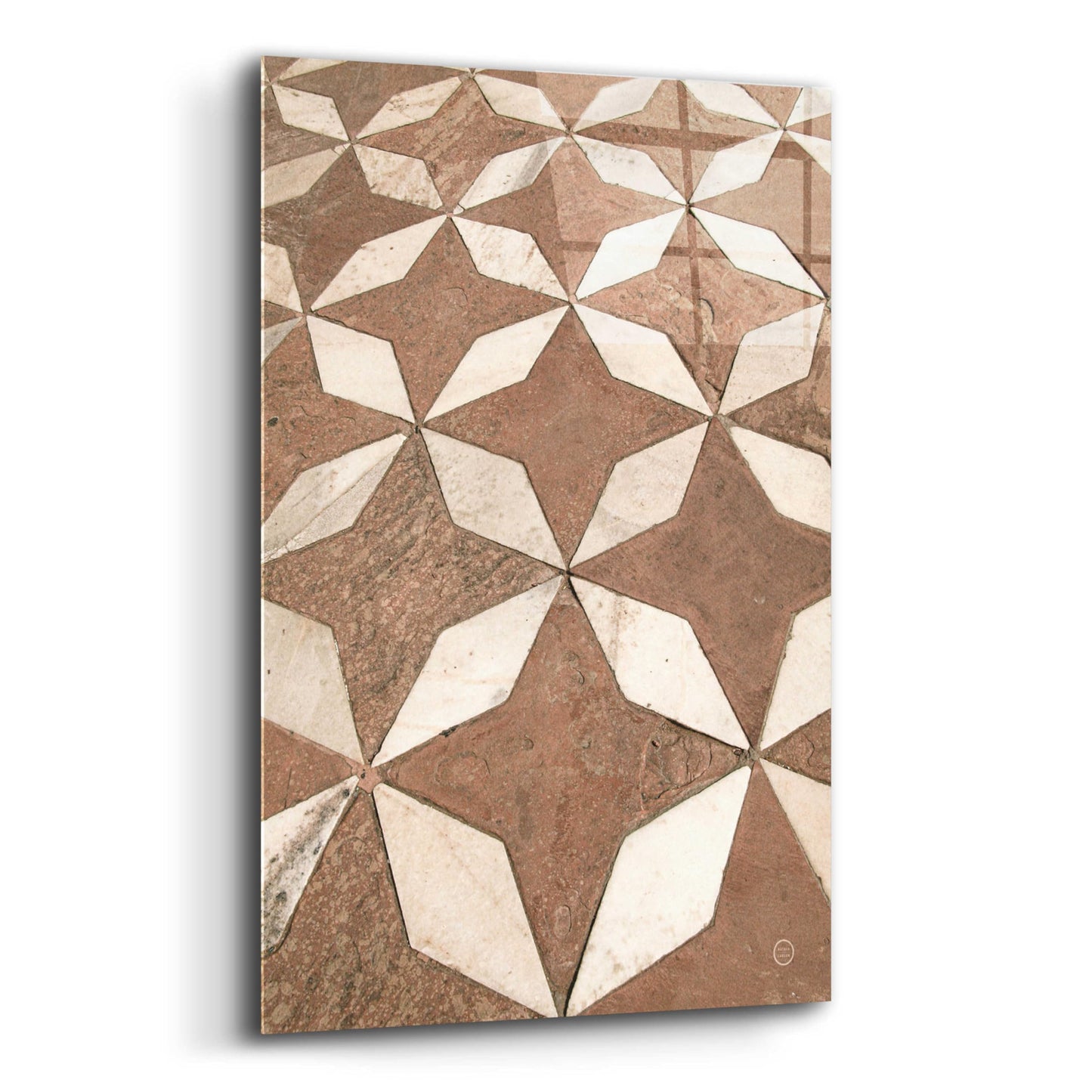 Epic Art 'Mosaic III' by Nathan Larson, Acrylic Glass Wall Art, 16"x24"