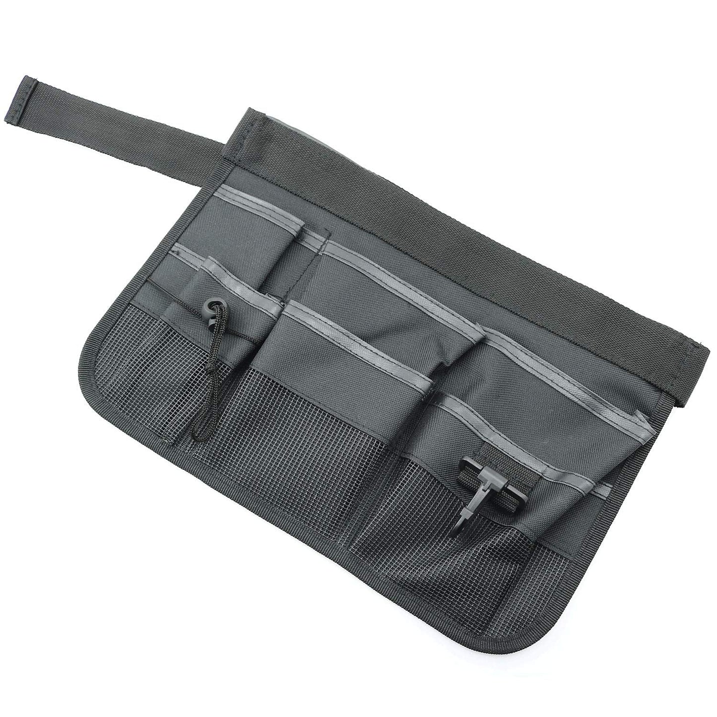 SQXBK Gardening Tools Belt 33x23mm/13x9inch Black Garden Tools Waist Bag Organizer Gardening Apron