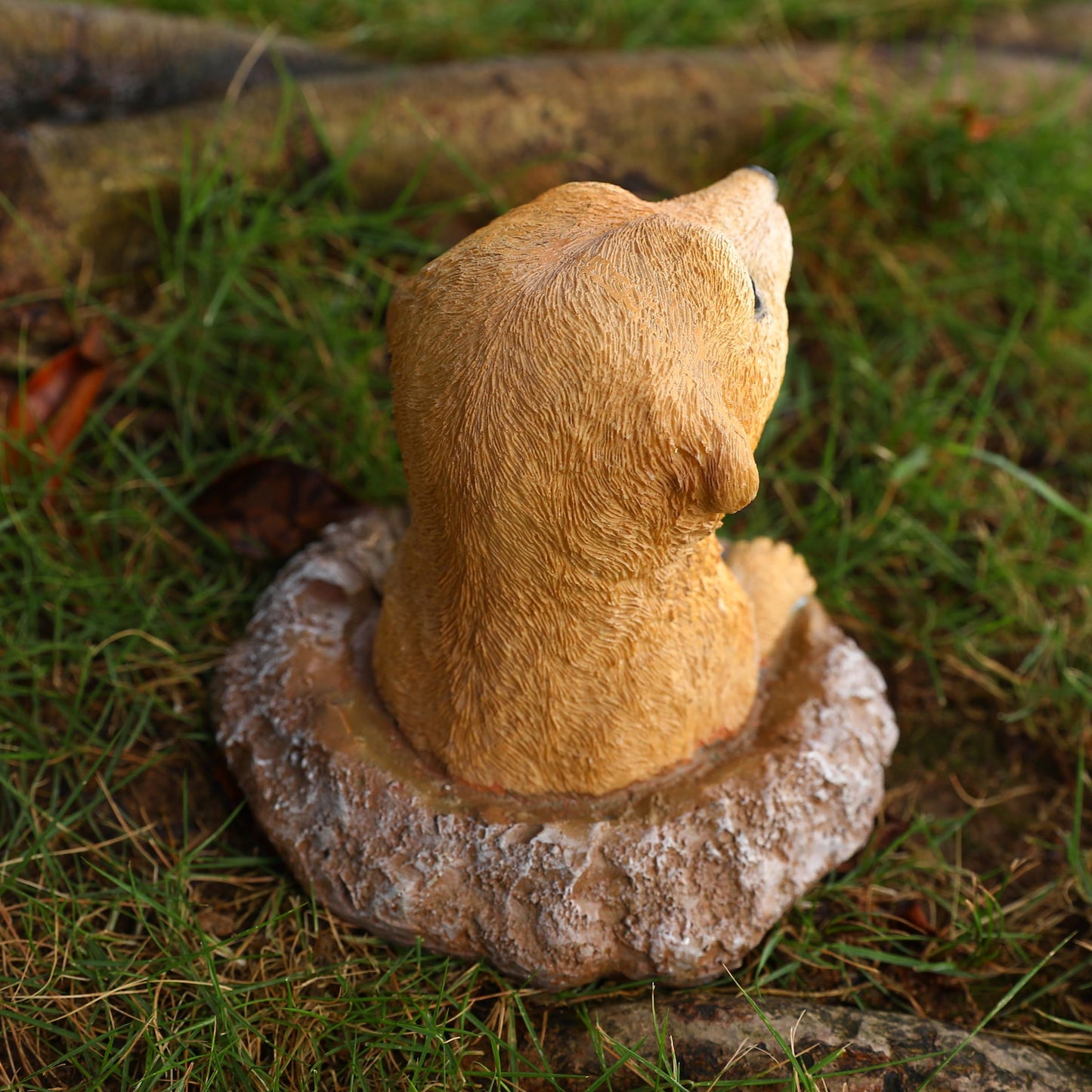 BLLTLLW Meerkat Statue Garden Decor Lawn Animal Sculpture Ourdoor Decoration Funny Yard Ornaments Resin Figurine for Garden or Home 5.3inch