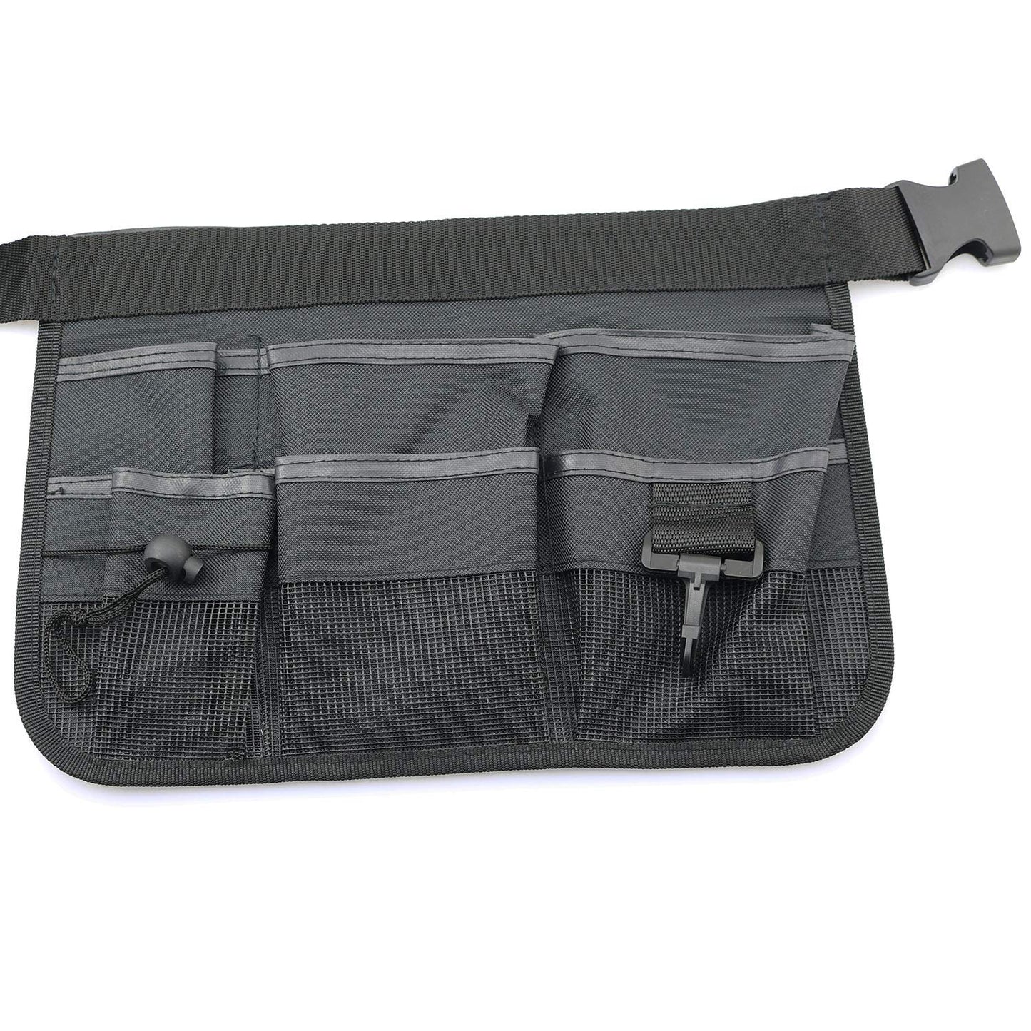 SQXBK Gardening Tools Belt 33x23mm/13x9inch Black Garden Tools Waist Bag Organizer Gardening Apron