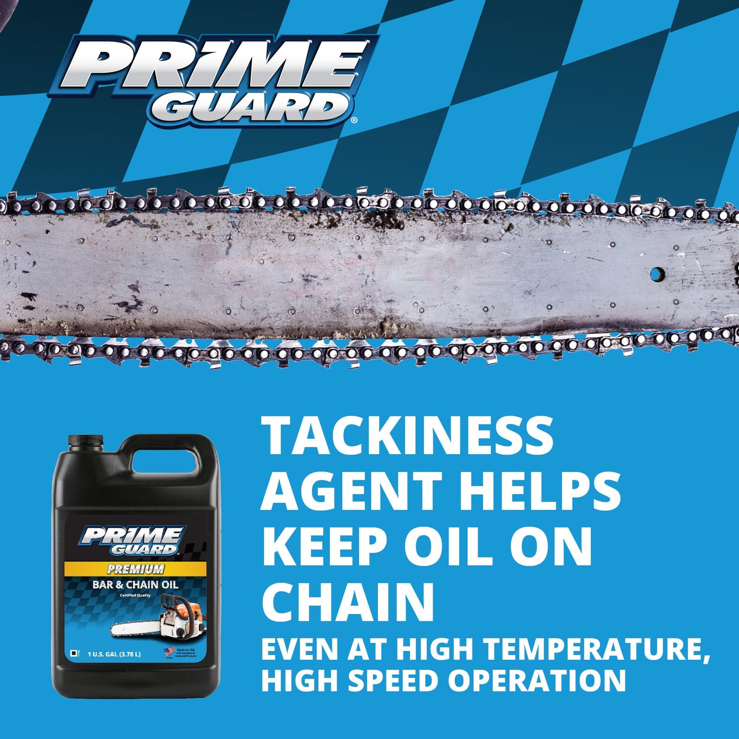 Prime Guard Bar & Chain Oil - 1 Gallon (Pack of 1)