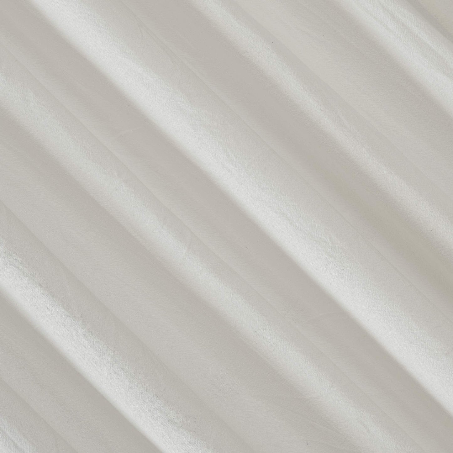 Archaeo - 56538 Washed 100% Cotton Twist Tab Curtain, 52" x 95" Panel, Cream
