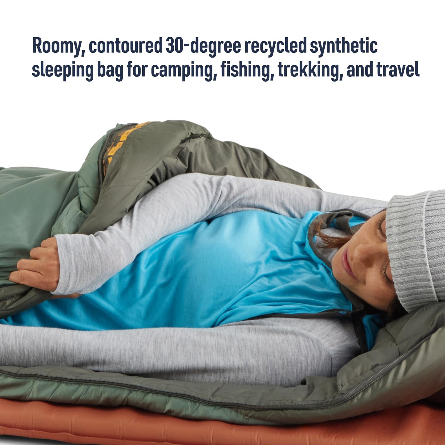 Sea to Summit Boab Synthetic 2-Season Sleeping Bag, 30-Degree, Regular