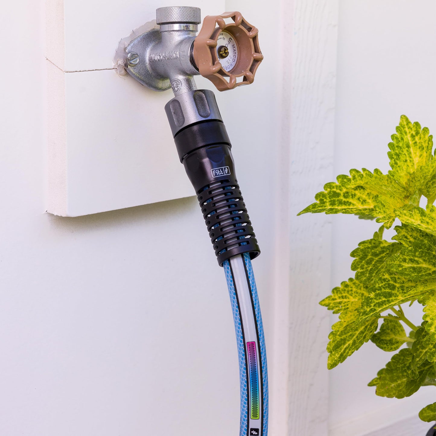FITT Aquamaster 5/8" 50ft, high performance flexible Garden Hose for intensive Use. Kink-proof
