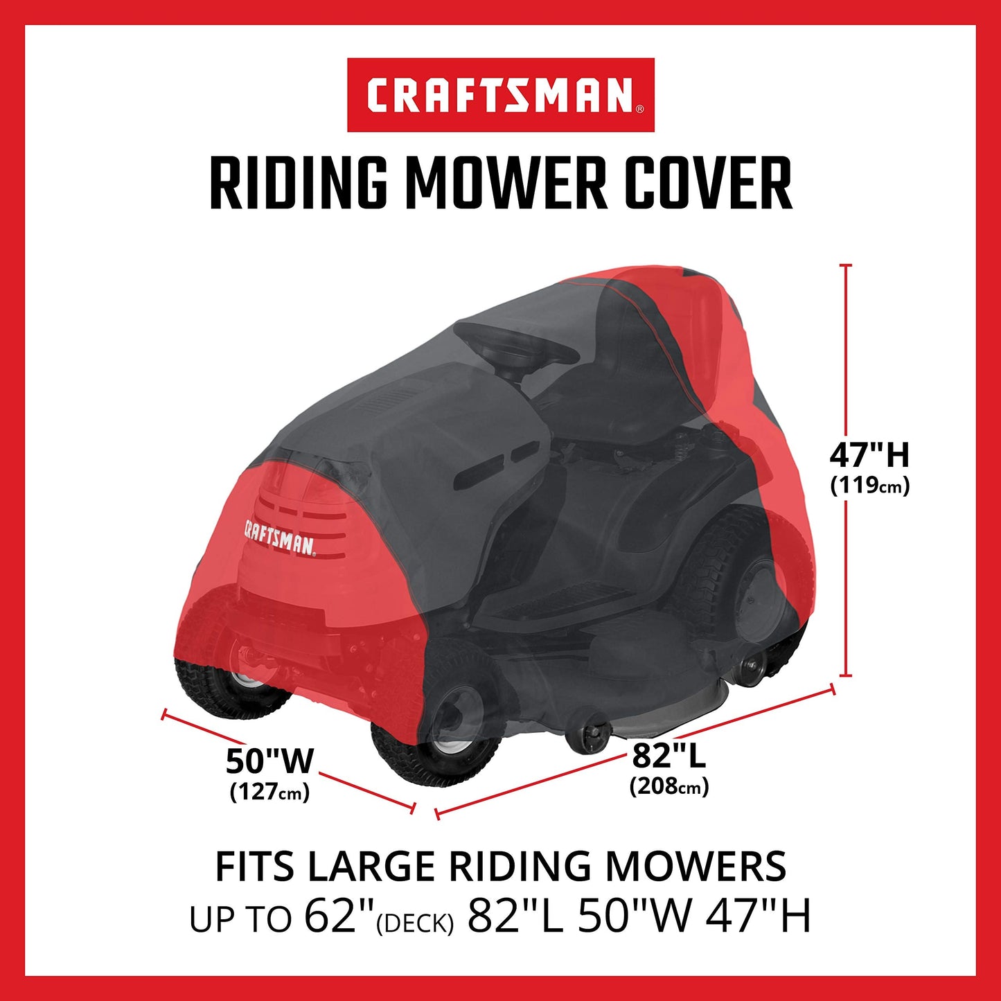CRAFTSMAN Riding Mower Cover, Large