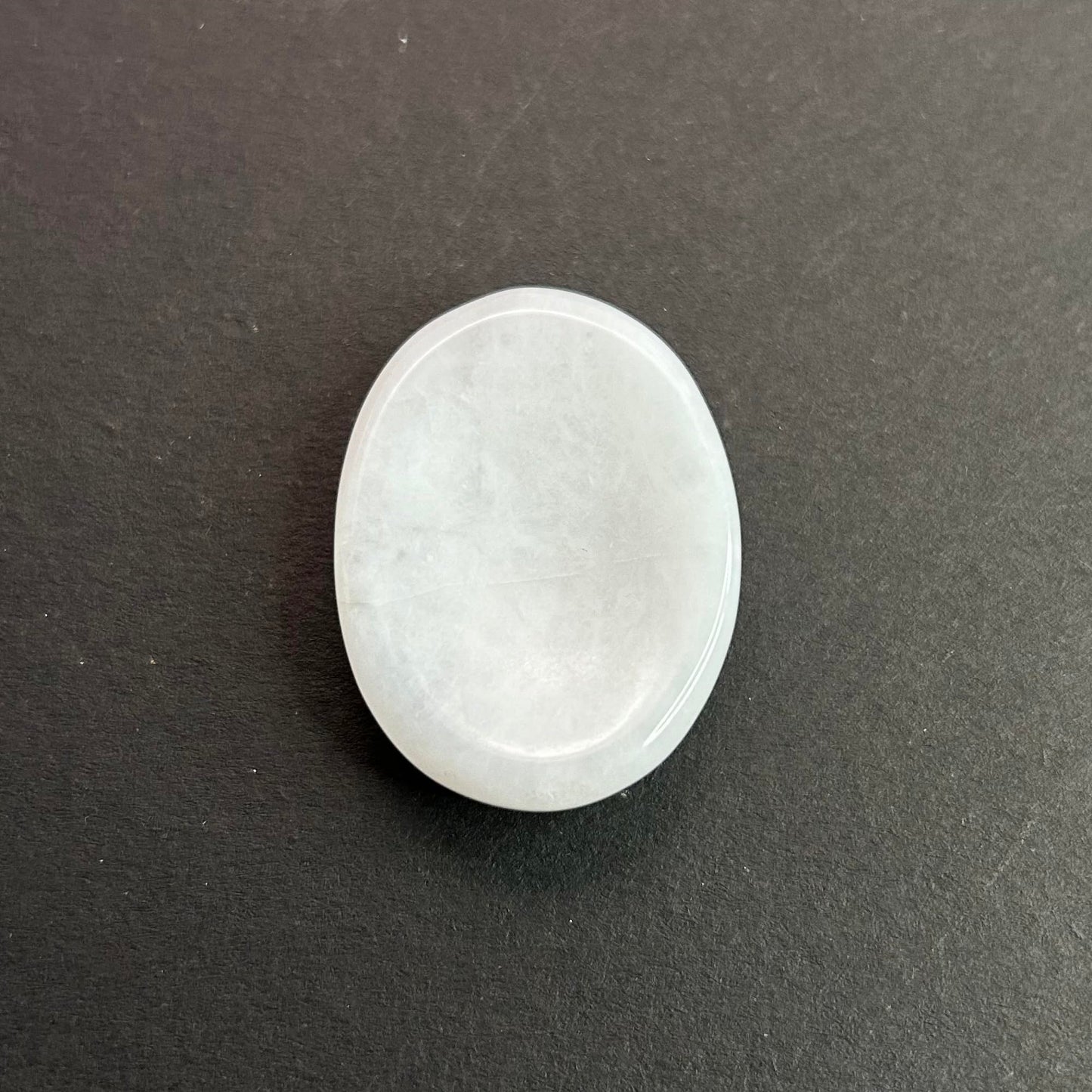 Snow Quartz Thumb Worry Stones Metaphysical Gemstone Crystal Healing Reiki Men Women Gift FENG Shui Positive Energy Love Wellness Palm Stones Wicca Powerful