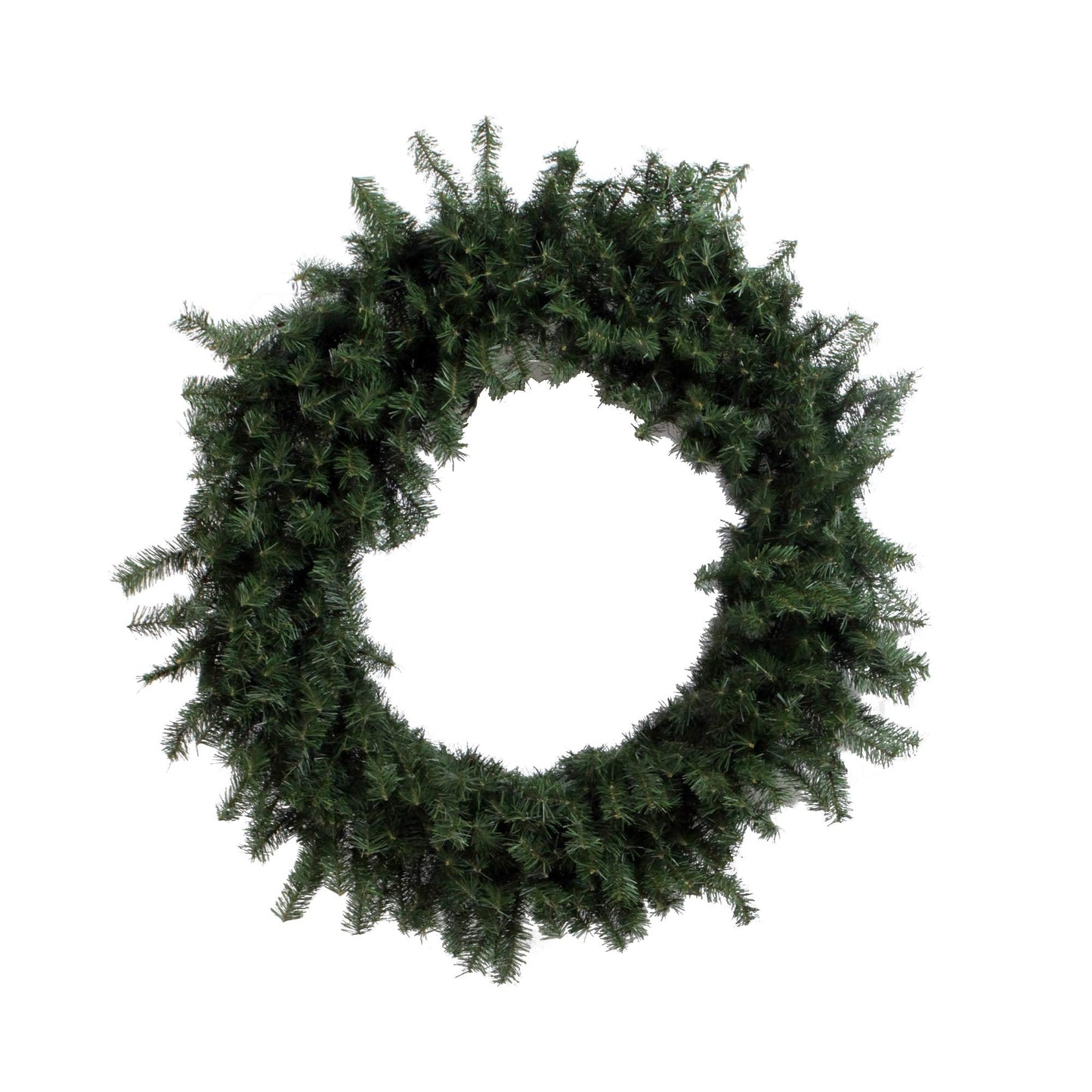 Vickerman 12" Canadian Pine Artificial Christmas Wreath, Unlit - Faux Pine Christmas Wreath - Seasonal Indoor Home Decor