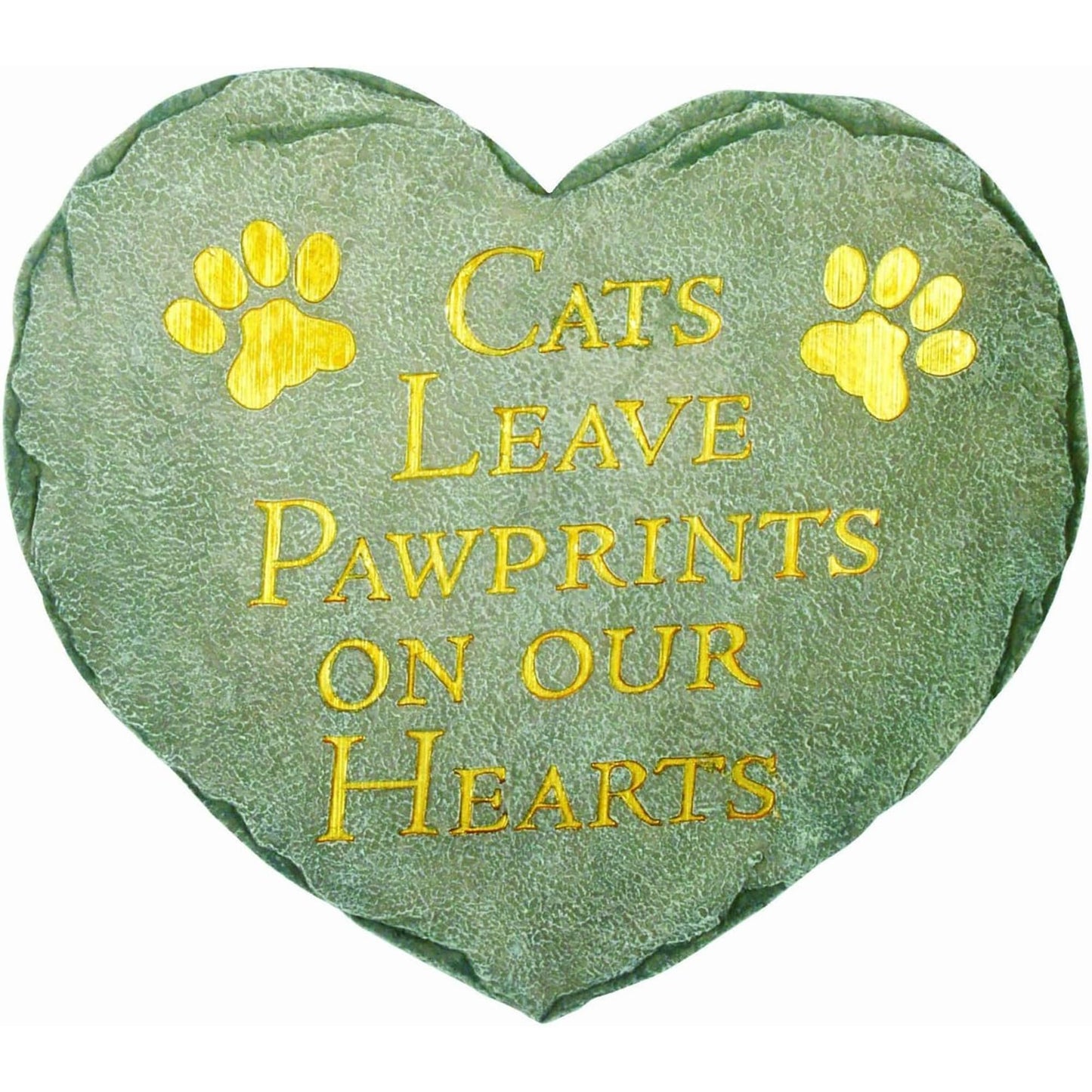 Spoontiques Cats Leave Pawprints Stepping Stone