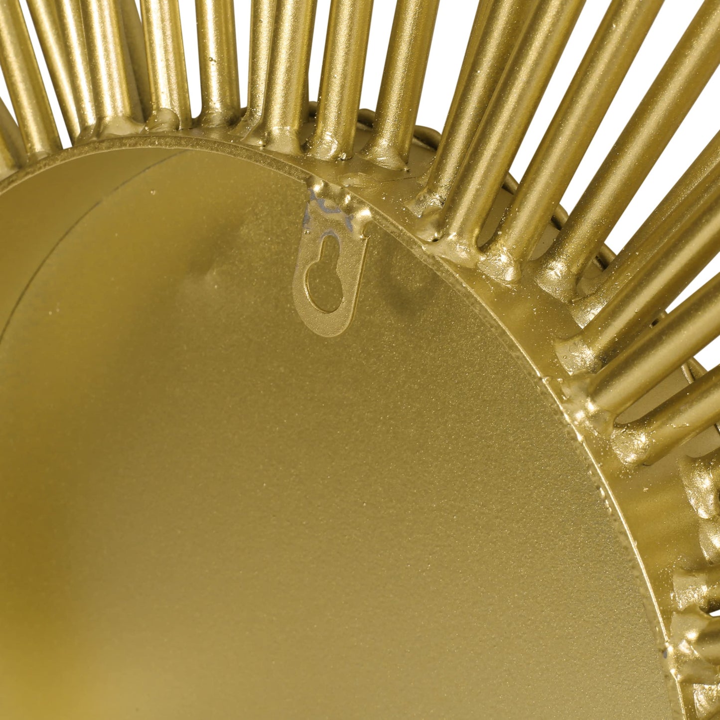 Henton Sunburst Wall Mirror - Gold