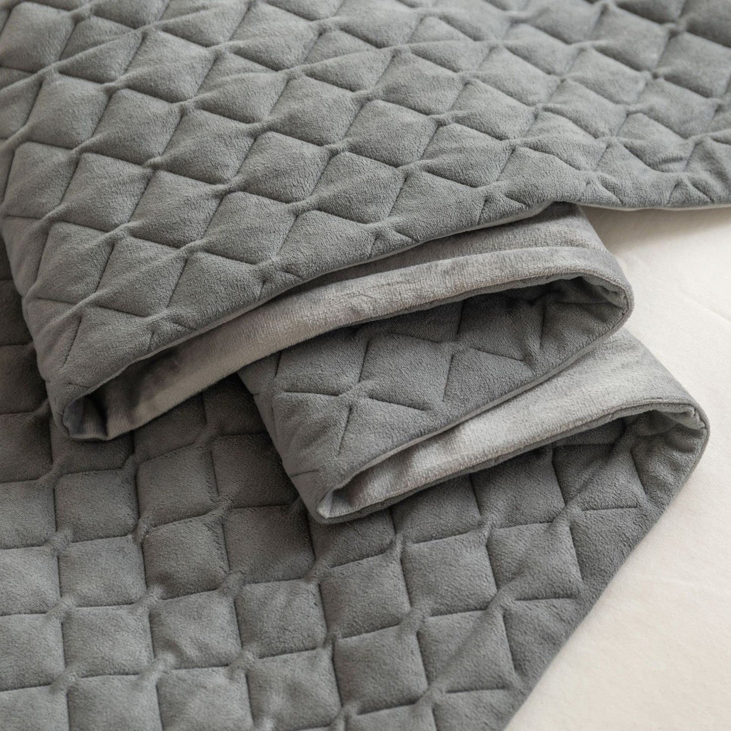 Eseriallen Bed Runner King Size,Gray Bed Runner for Foot of Bed Cushions Set 180X45cm for 1.2m Bed