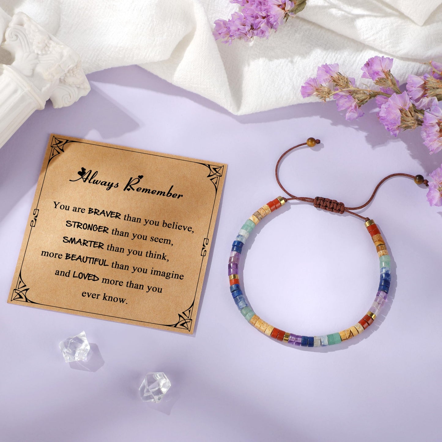 Teen Gifts Teenages Bracelets Teen Trendy Stuff Birthday Christmas Gifts Natural Stone Bracelets Cute Teenager Jewelry for Back to Scool East Christmas