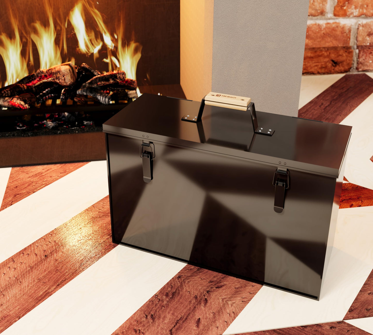 Fire Beauty Ash Bucket, Black, FB204