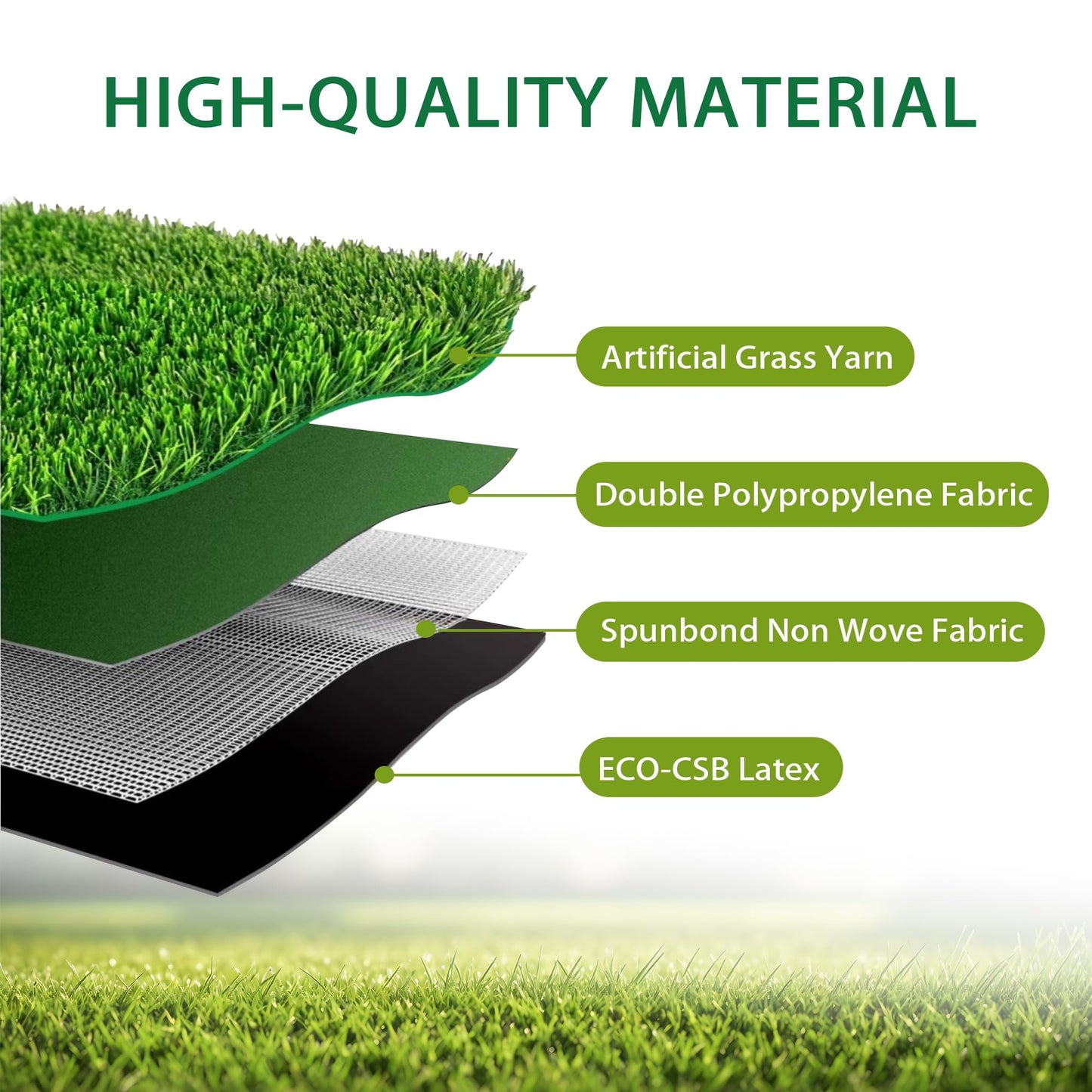 VERDIGRASS Artificial Grass Indoor Outdoor Table Runner 12 x 36 Inch,Waterproof Astro Turf with Drainage Holes,Fake Turf Mat Grass Rug for Golf Themed Party,Wedding, Birthday,Home Decor,Dark Green
