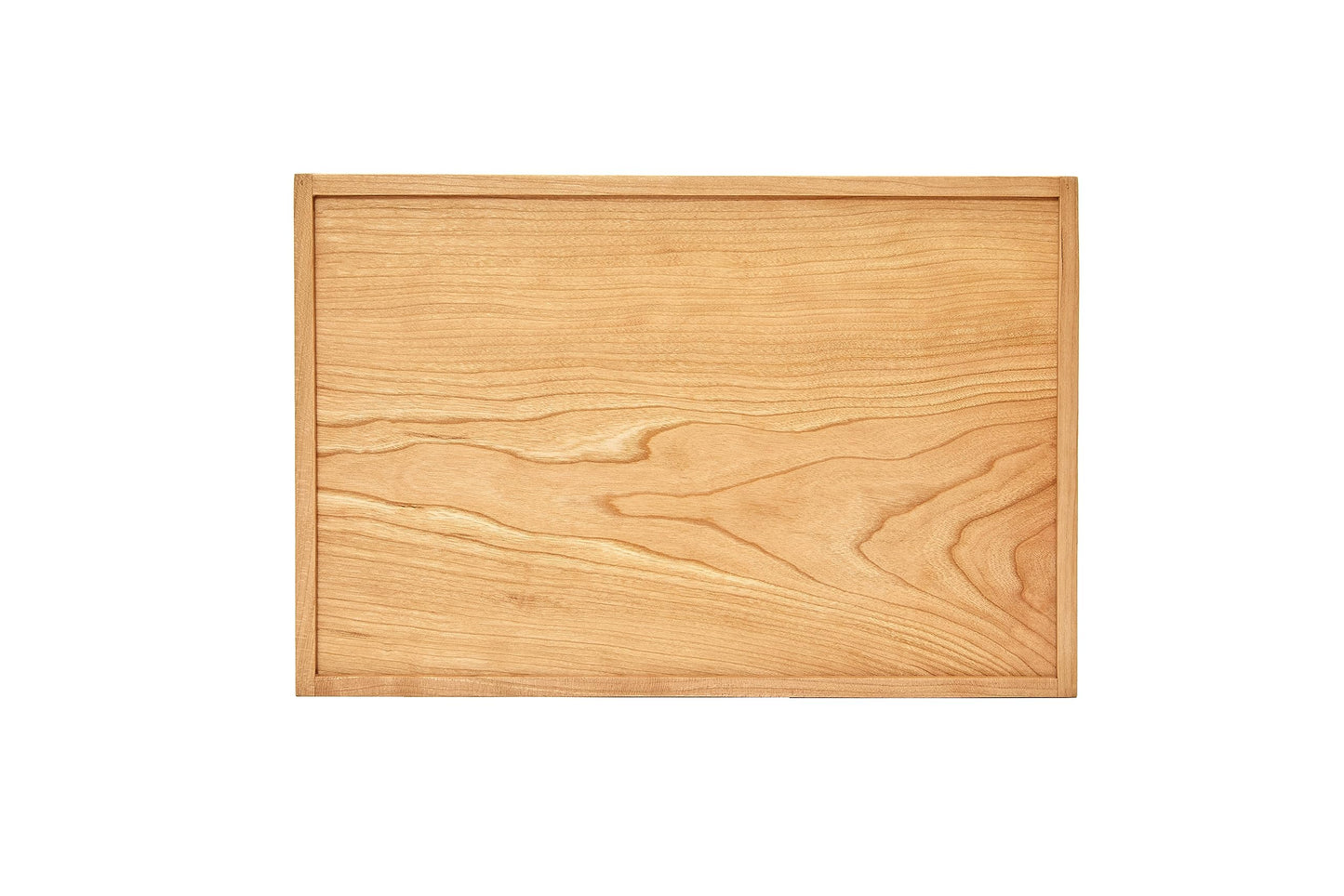 pandapark Wood Organizer Tray,Black Walnut,Desk & Drawer Storage Box (Cherry Master-4)