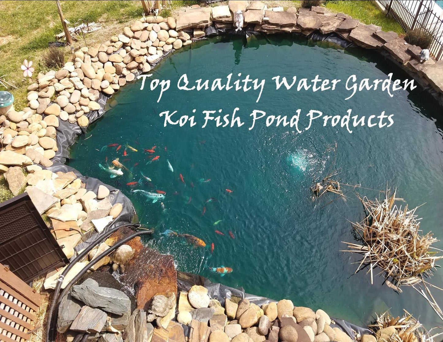 PondXpert 3 Way Y Pond Hose Connector with Flow Regulators 25/32/38mm, Water Garden Pond Tubing Flow Splitter, Koi Fish Pond Plumbing Fittings and Water Control