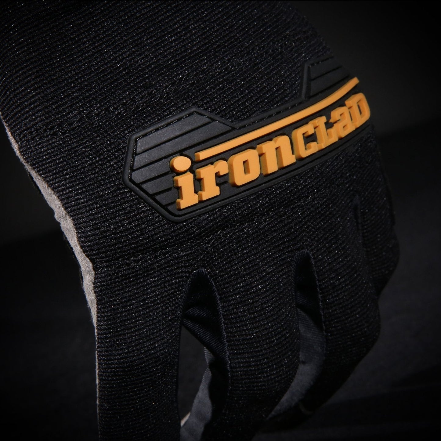 Ironclad General Utility Work Gloves GUG, All-Purpose, Performance Fit, Durable, Machine Washable, Sized Medium, (1 Pair) Black