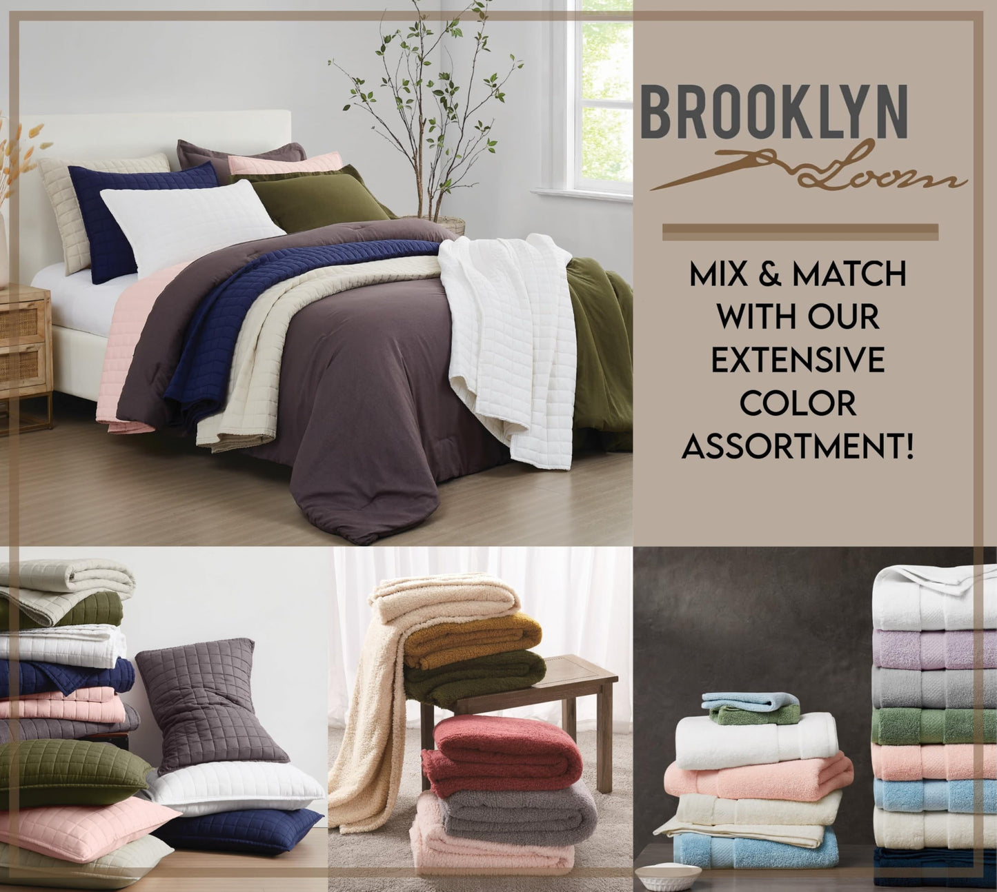 Brooklyn Loom Solid Cotton Percale White 50x84 Window Curtain Pair, Solid Color Themed, Oeko-TEX Certified Confidence